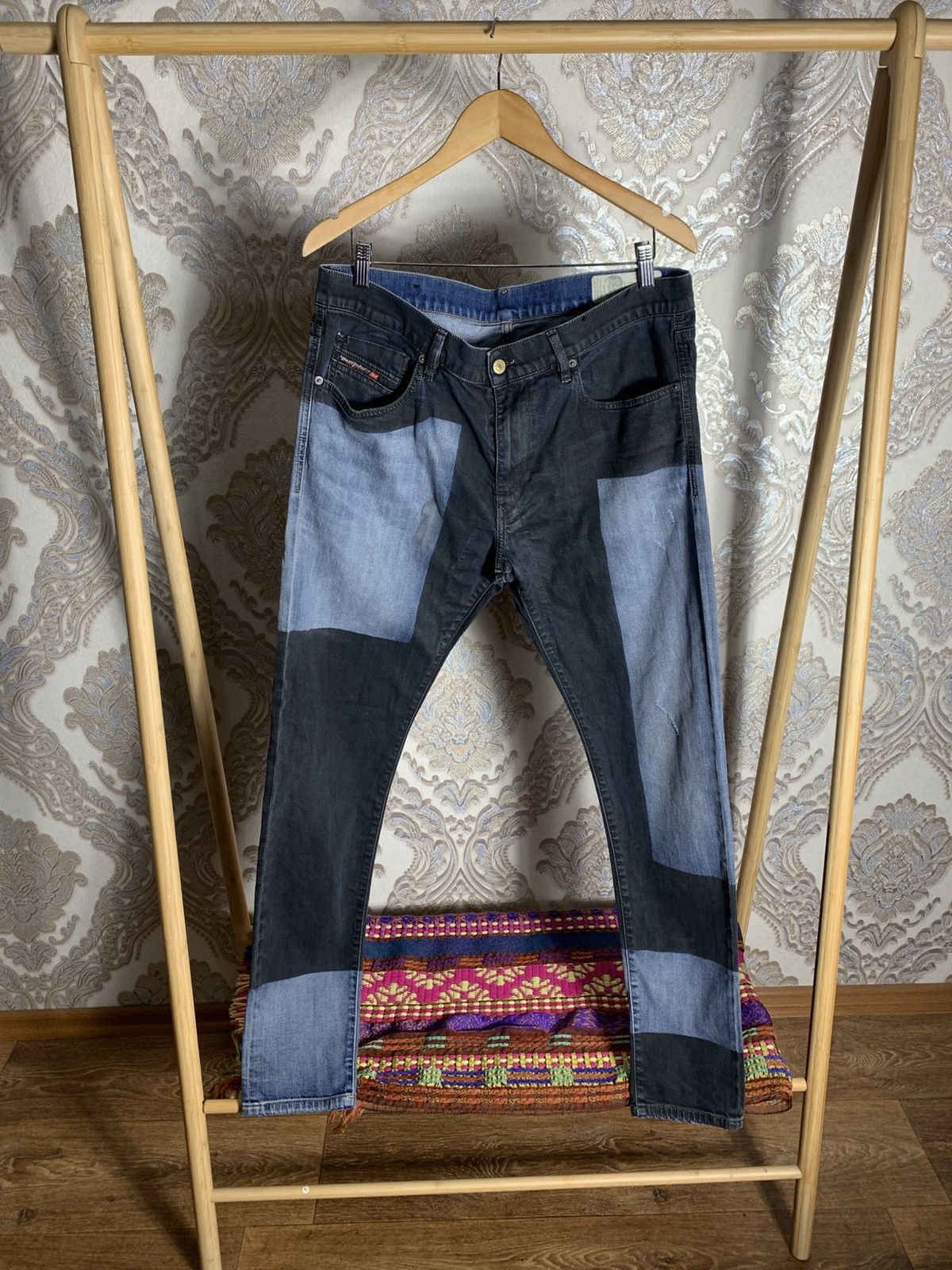 Diesel VINTAGE DIESEL INDUSTRY DENIM DIVISION DESIGNER JEANS Y2K Size US 36 / EU 52 - 1 Thumbnail