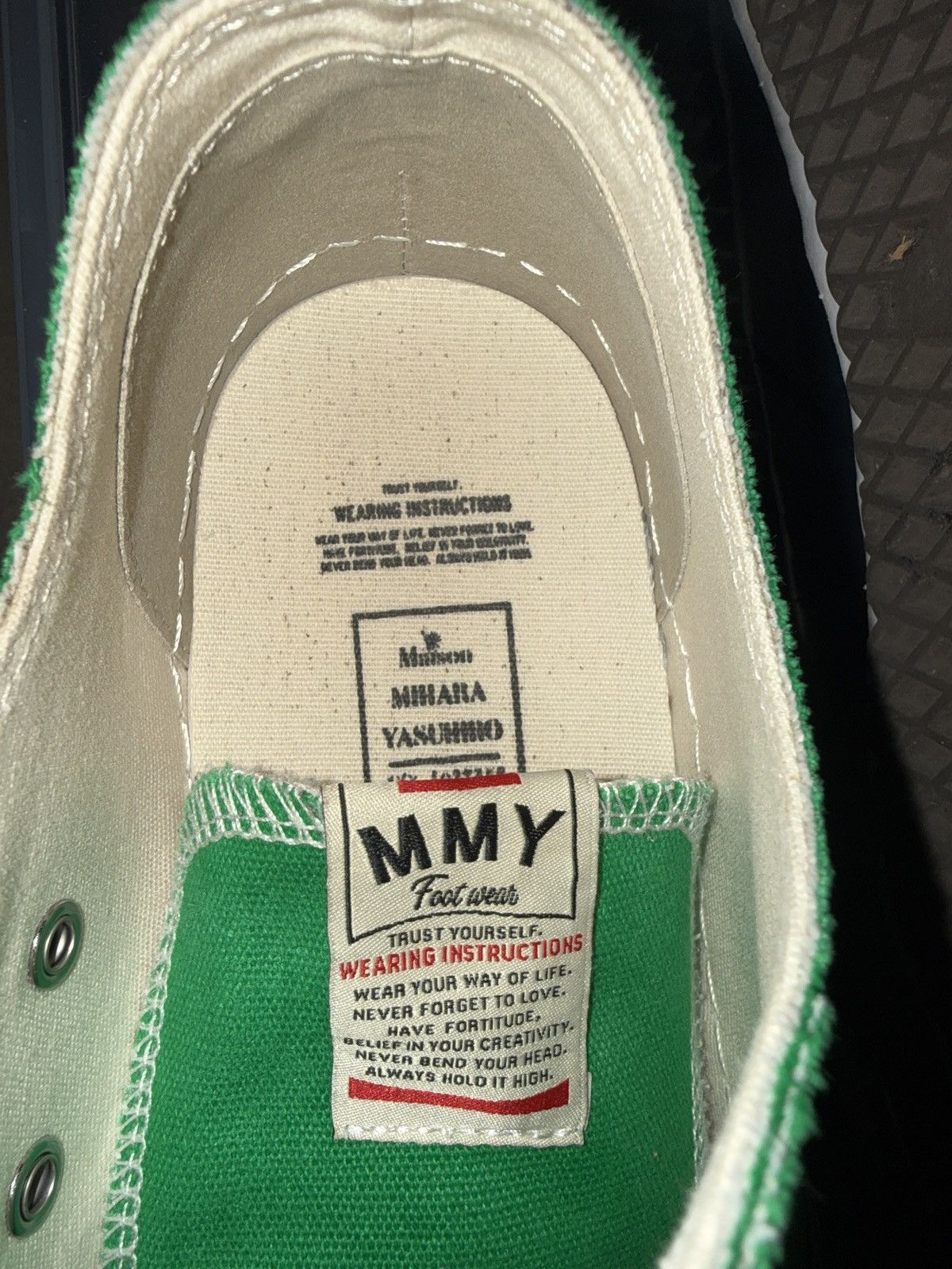 Maison MIHARA YASUHIRO Green Miharas Size US 12 / EU 45 - 6 Thumbnail