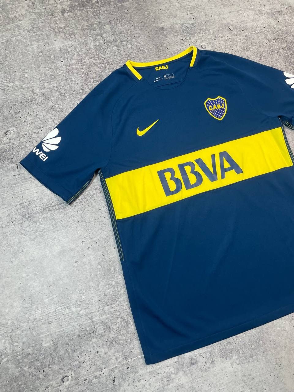 Nike 2017/18 Nike Boca Juniors Home Jersey Tee T-Shirt Y2K Size US L / EU 52-54 / 3 - 2 Thumbnail