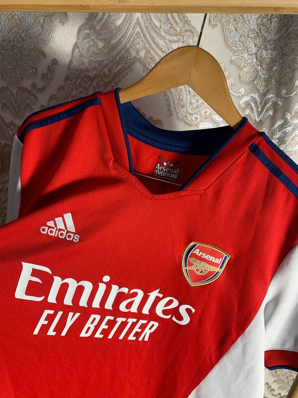 Adidas VINTAGE ADIDAS FC ARSENAL LONDON ENGLAND SOCCER JERSEY 90s Size US XXL / EU 58 / 5 - 4 Thumbnail