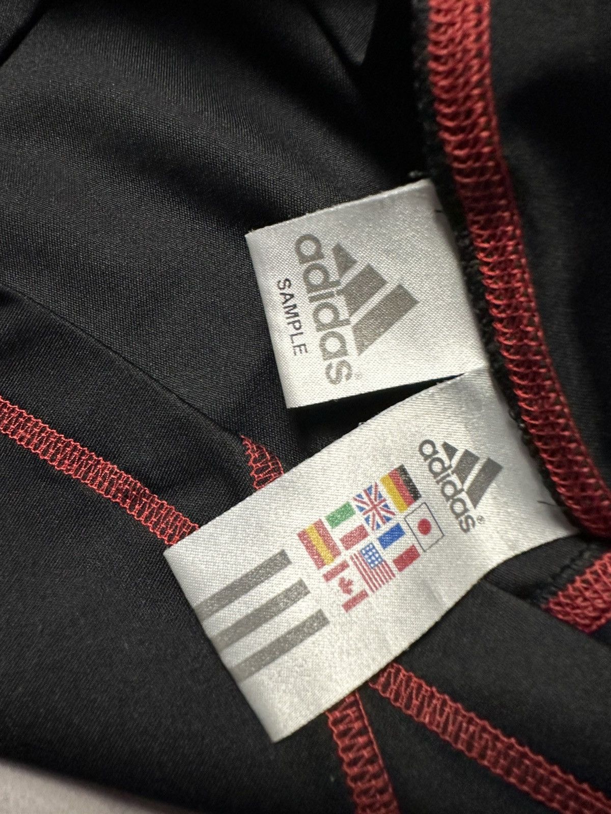Adidas × Vintage Vintage AC Milan soccer sweatshirt size M striped Size US M / EU 48-50 / 2 - 6 Thumbnail