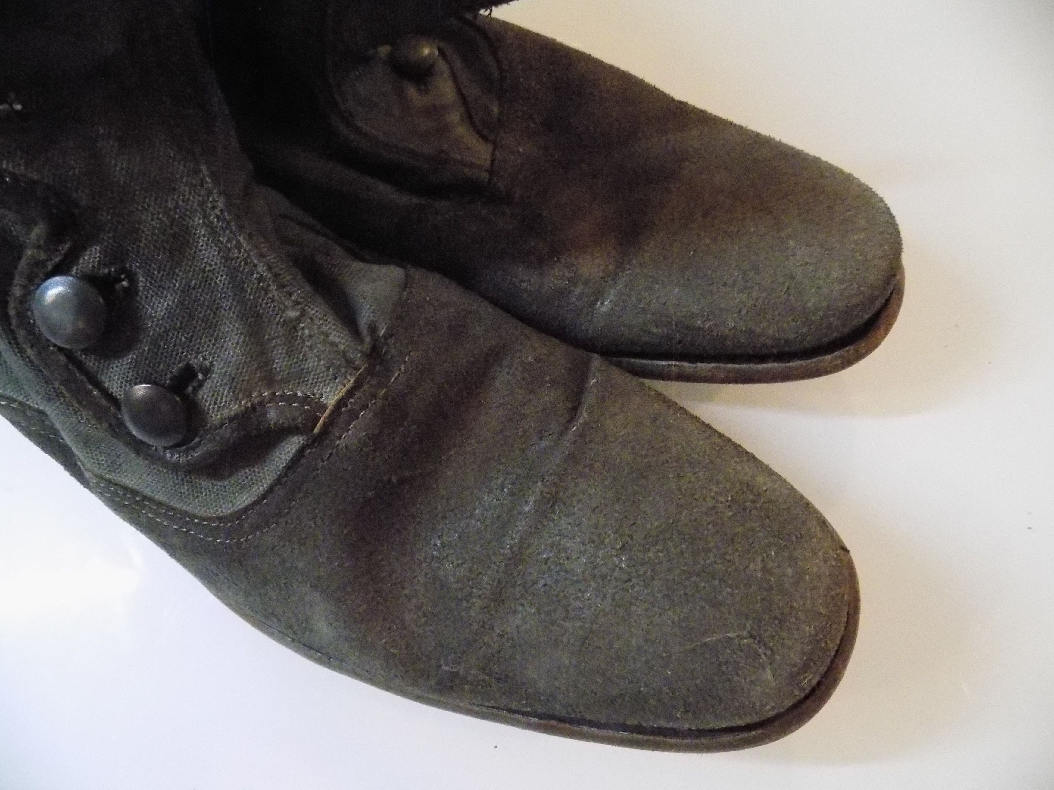 John Varvatos JV Bowery 5 Button Boot - Rough out Size US 11 / EU 44 - 6 Thumbnail