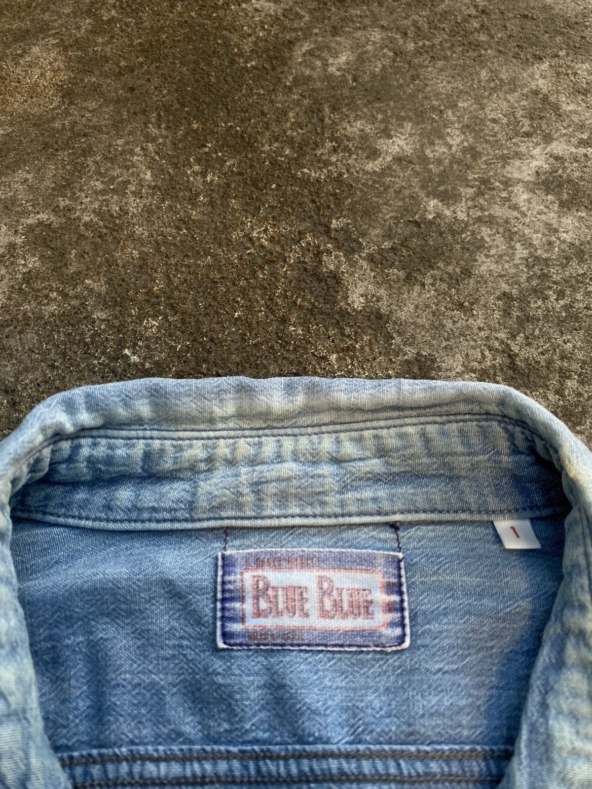Blue Blue Japan BLUE BLUE JAPAN DENIM SHIRT Size US M / EU 48-50 / 2 - 3 Thumbnail