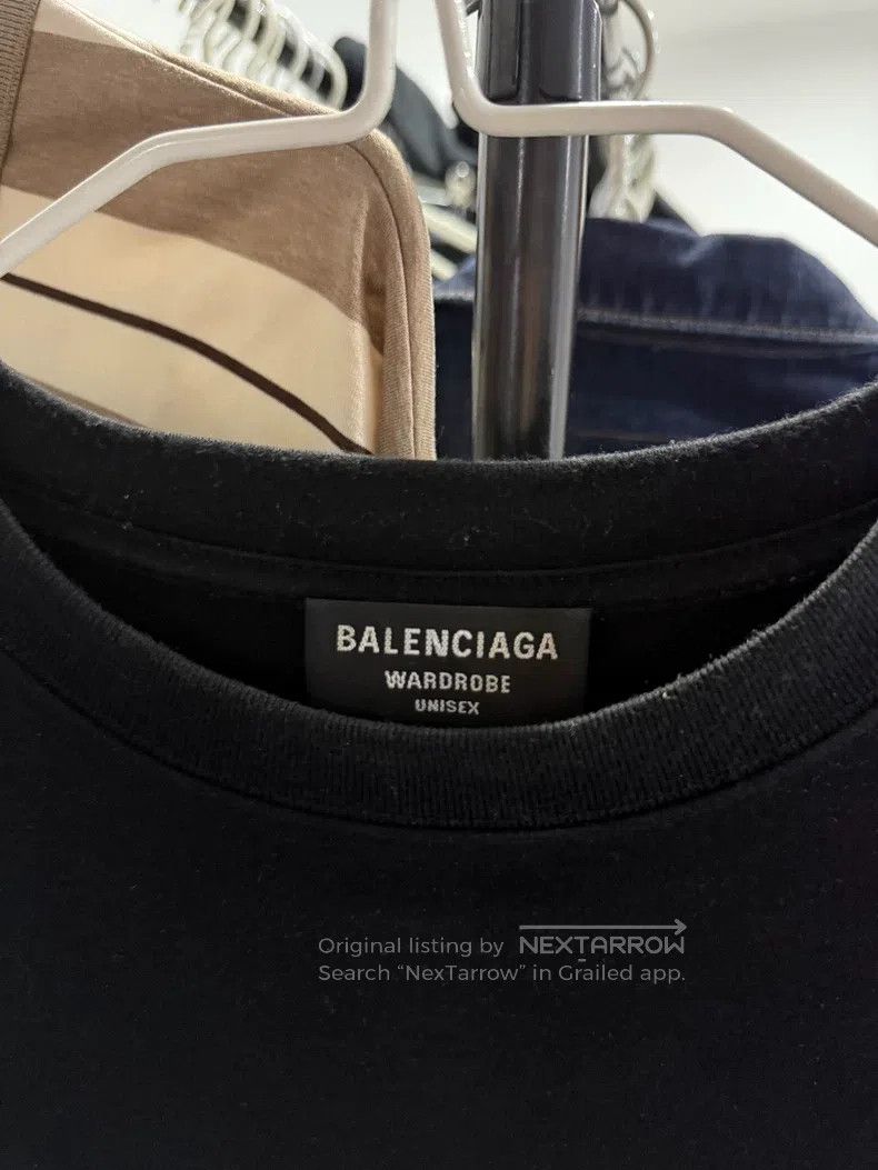 Balenciaga Balenciaga Black Mosaic Logo Short-Sleeve T-Shirt Size US M / EU 48-50 / 2 - 3 Thumbnail