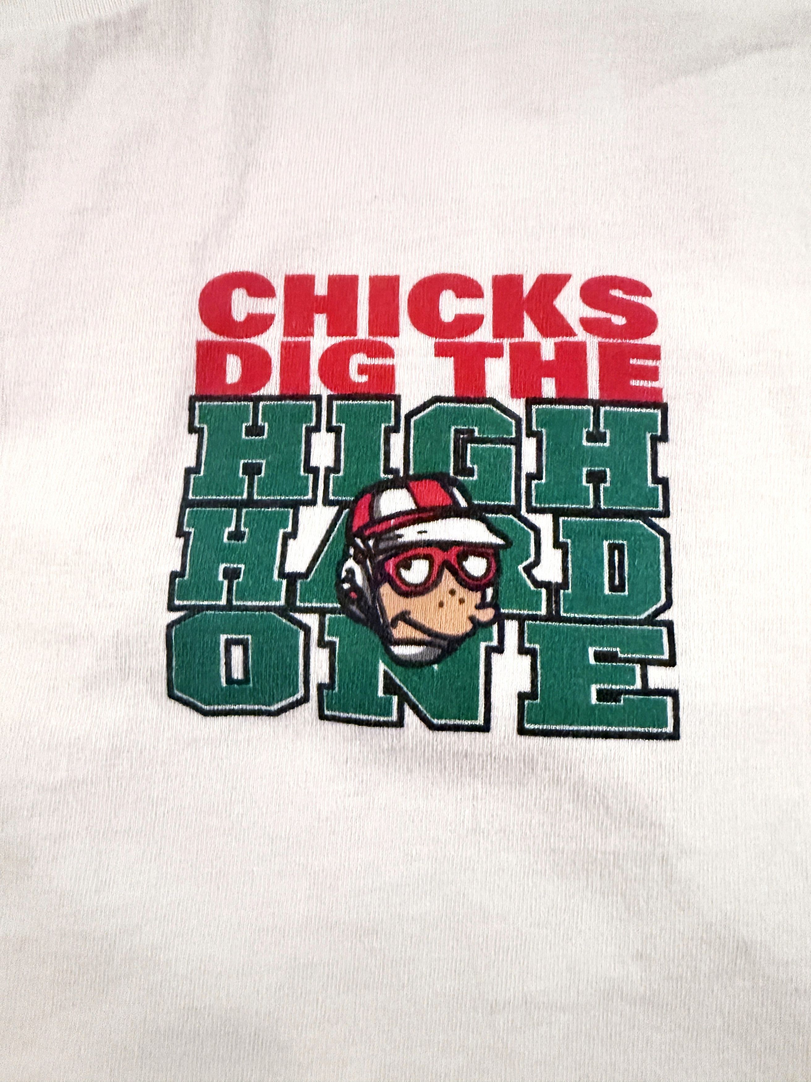 Vintage Big Johnson Chicks Dig The High Hard One Baseball XL 1999 Size US XL / EU 56 / 4 - 4 Thumbnail
