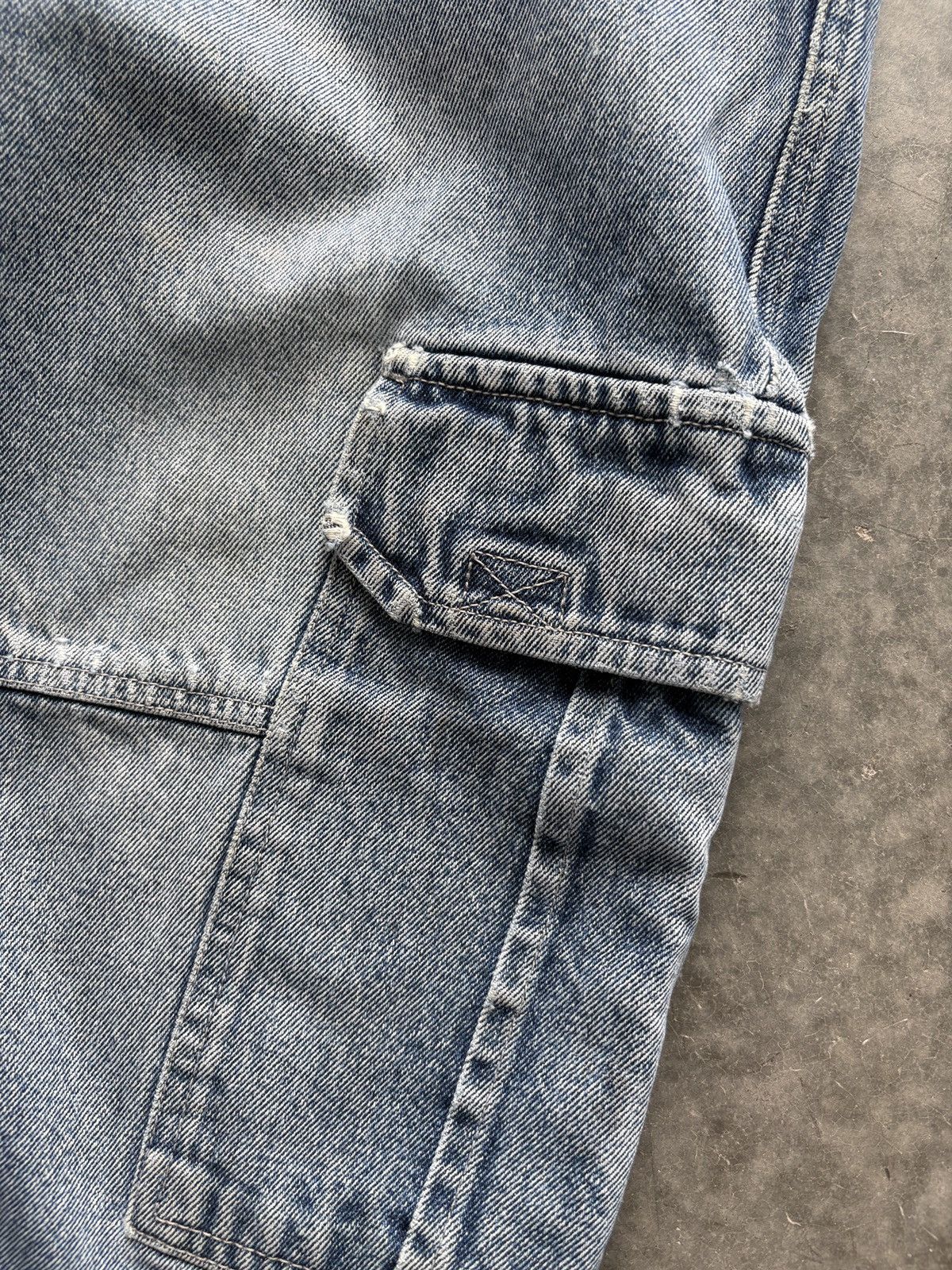 Vintage Vintage Y2K Route 66 Baggy Cargo Jeans 34x30 Size US 34 / EU 50 - 5 Thumbnail