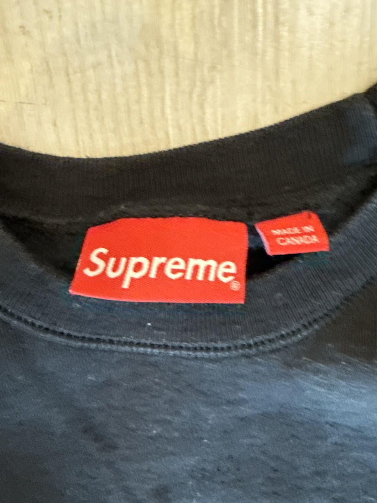Supreme Supreme spin Crewneck black Size US XL / EU 56 / 4 - 6 Thumbnail