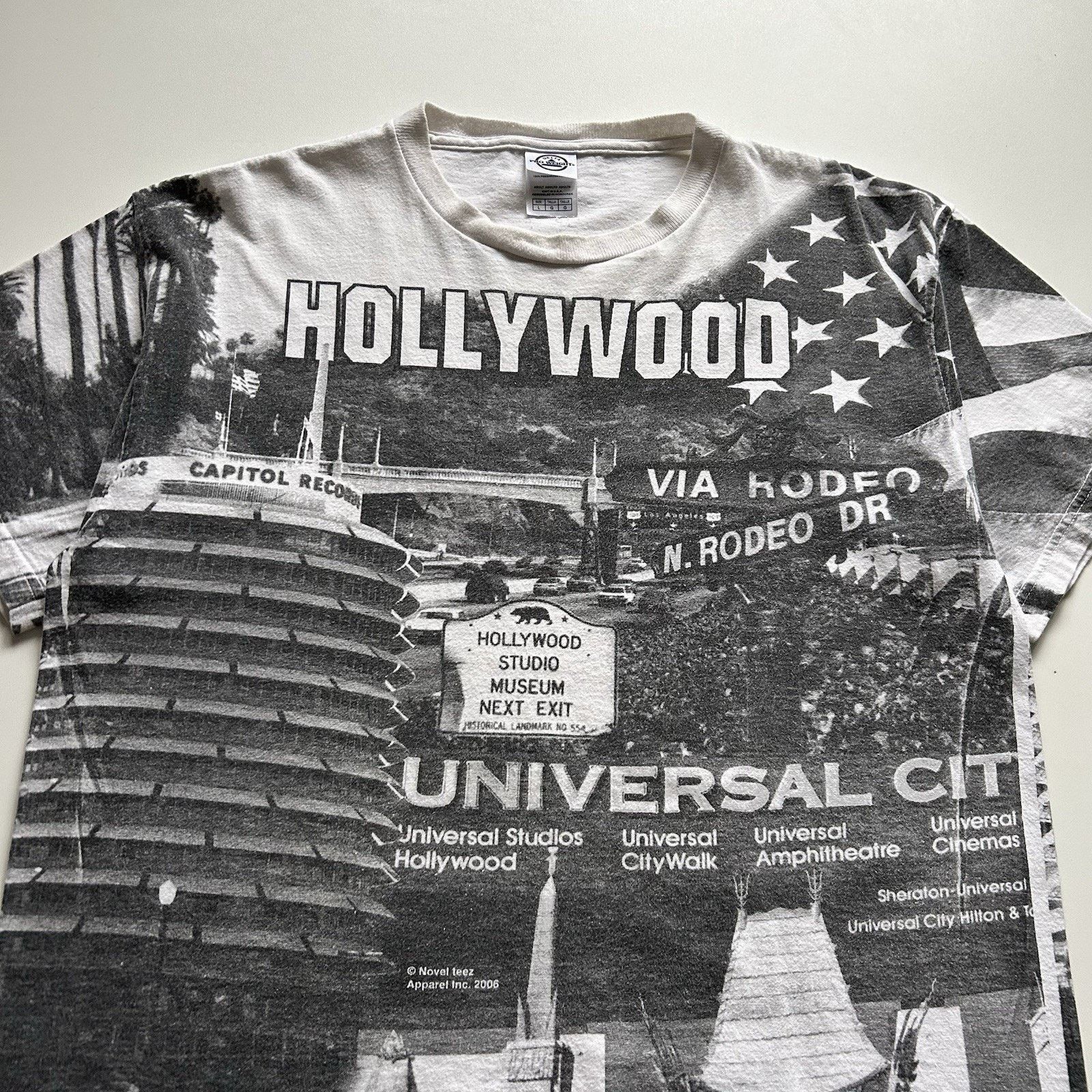 Delta × Vintage Vintage Universal Studios Hollywood Shirt Large Graphic AOP Size US L / EU 52-54 / 3 - 2 Thumbnail