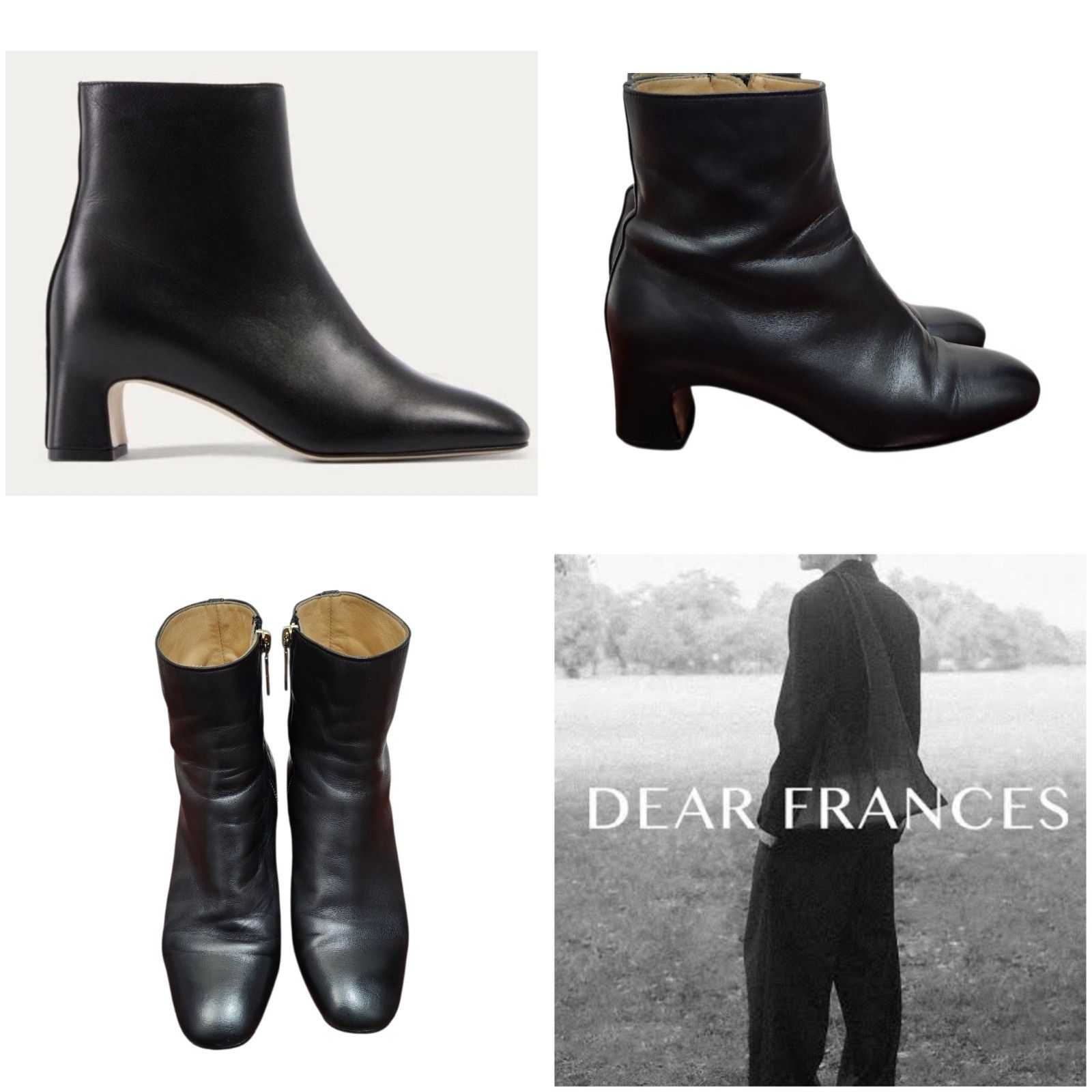 Dear Frances Dear Frances Turin Boot Lather booties Women's Sze EU 37 Size US 6.5 / IT 36.5 - 17 Thumbnail