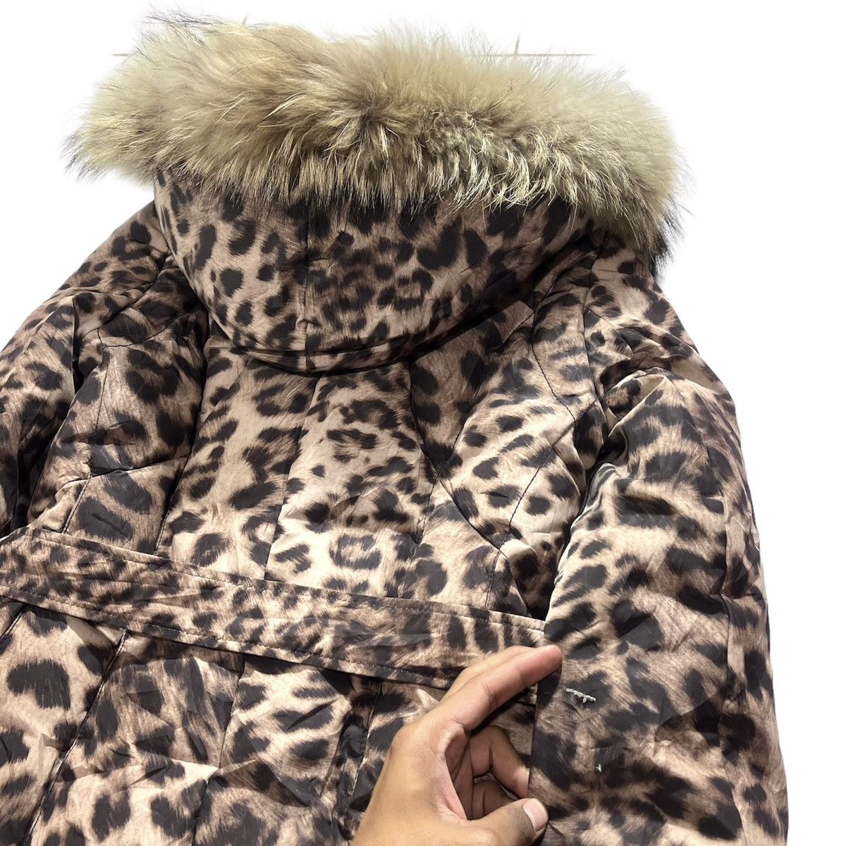 If Six Was Nine 2000s Jessi New York Leopard Fur Bono Jacket Lgb Goa Style Size US M / EU 48-50 / 2 - 19 Thumbnail