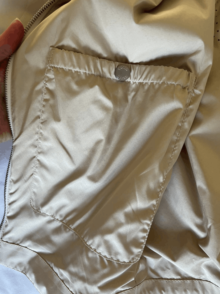 Z Zegna Leather-Trimmed Silk Bomber Jacket Size US M / EU 48-50 / 2 - 7 Thumbnail