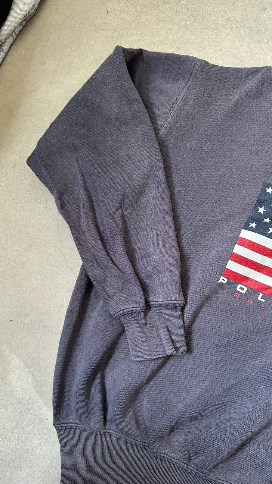 Polo Ralph Lauren VINTAGE POLO SPORT BY RALPH LAUREN WELL FADED SWEATSHIRT Size US L / EU 52-54 / 3 - 4 Thumbnail