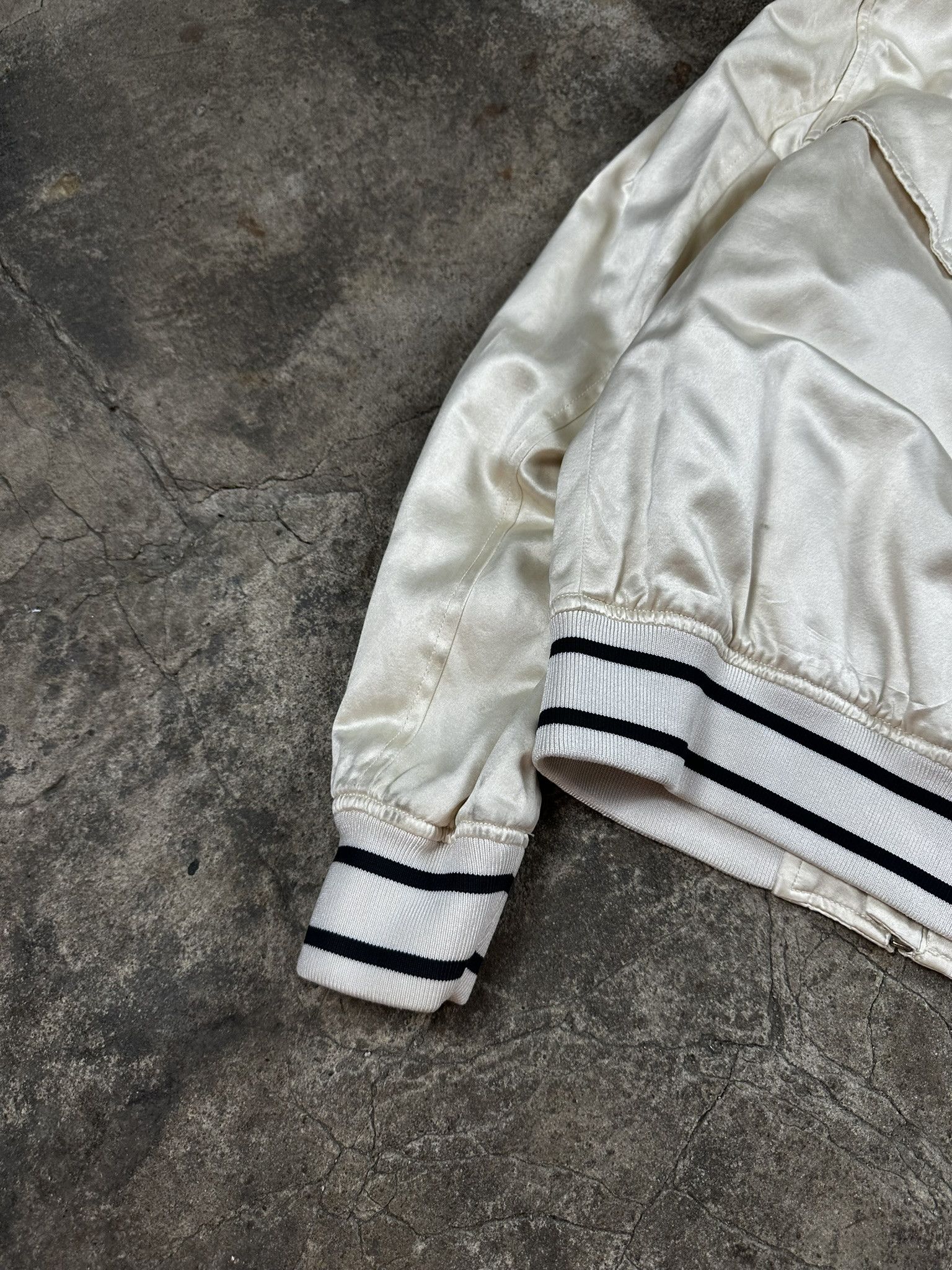 Ralph Lauren Vintage Ralph Lauren Silk Bomber Jacket Size M / US 6-8 / IT 42-44 - 5 Thumbnail