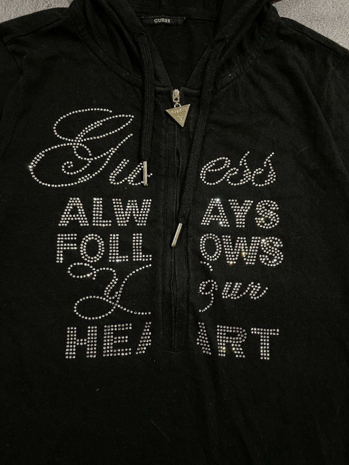 Beauty Beast × Hysteric Glamour × Japanese Brand Guess Always Follows Your Heart Zipp Hoodie Hysteric Style Size M / US 6-8 / IT 42-44 - 4 Thumbnail
