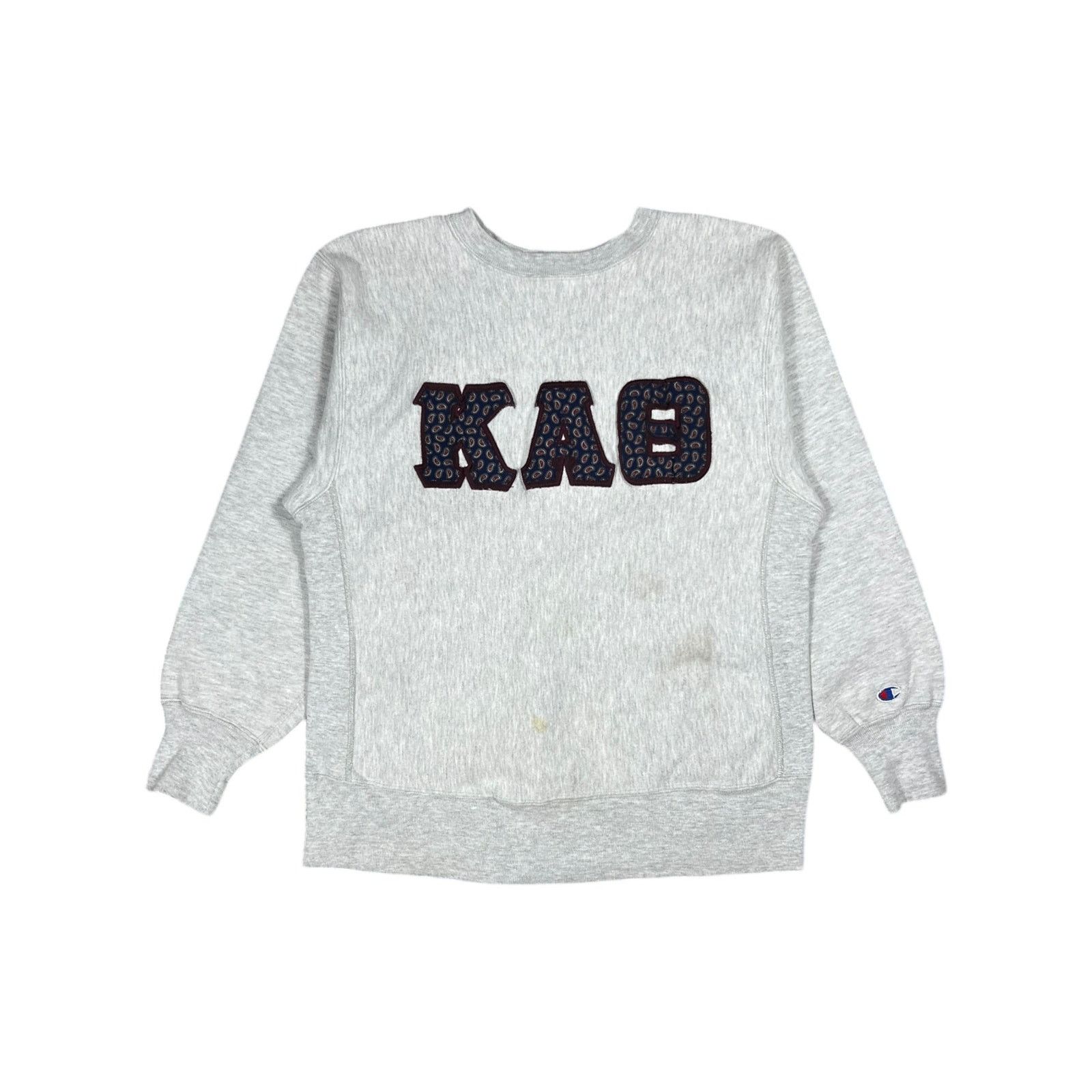 Champion × Vintage 80s Champion Reverse Weave Warmup sorority paisley crewneck Size US L / EU 52-54 / 3 - 1 Thumbnail