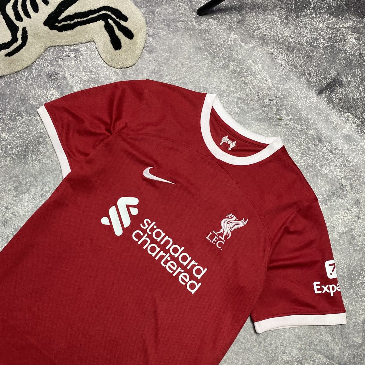 Nike Mens Nike FC Liverpool home red soccer jersey size M Size US M / EU 48-50 / 2 - 2 Thumbnail