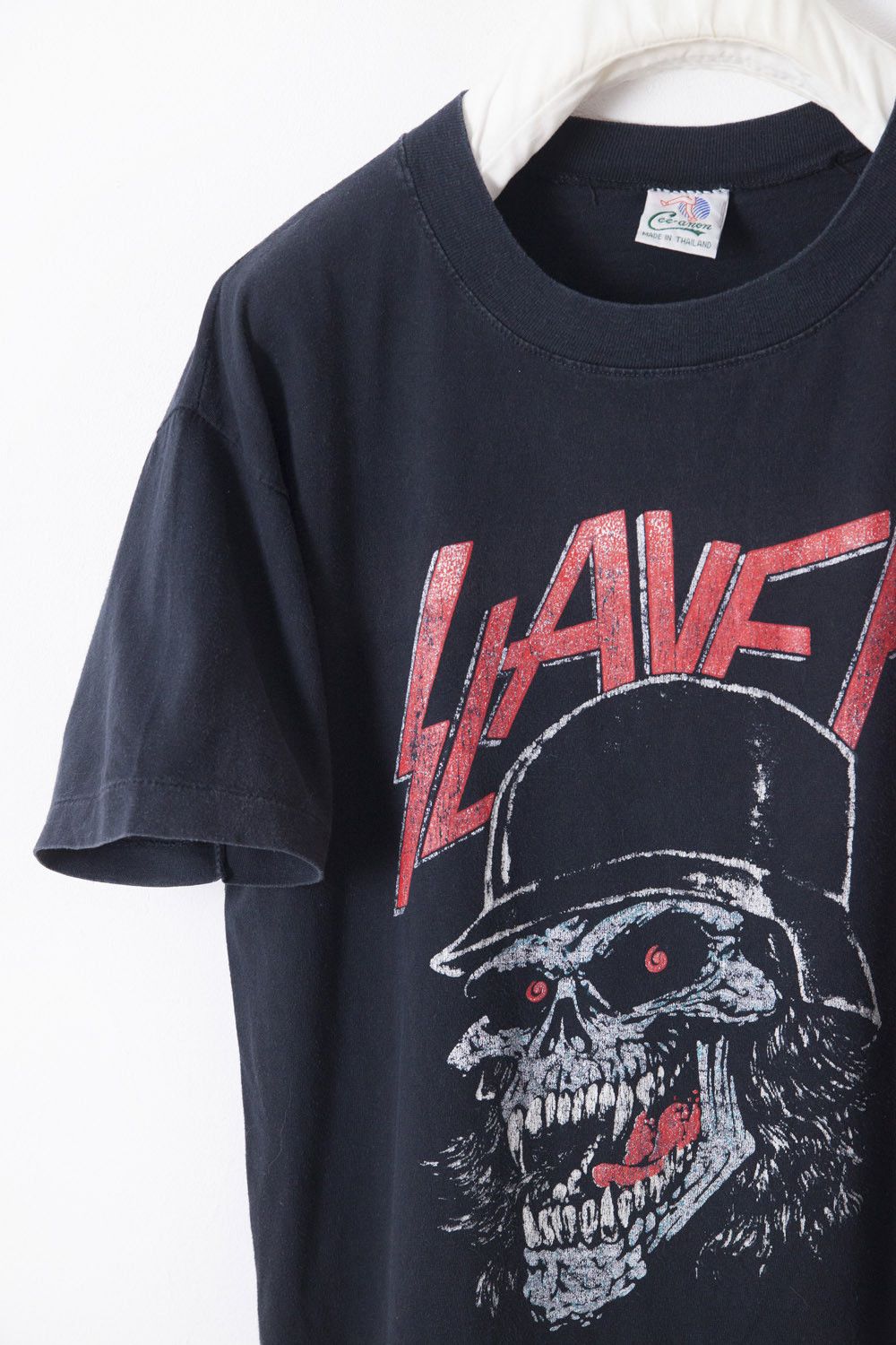 Vintage Vintage 1990's Slayer bootleg t-shirt Size US S / EU 44-46 / 1 - 2 Thumbnail