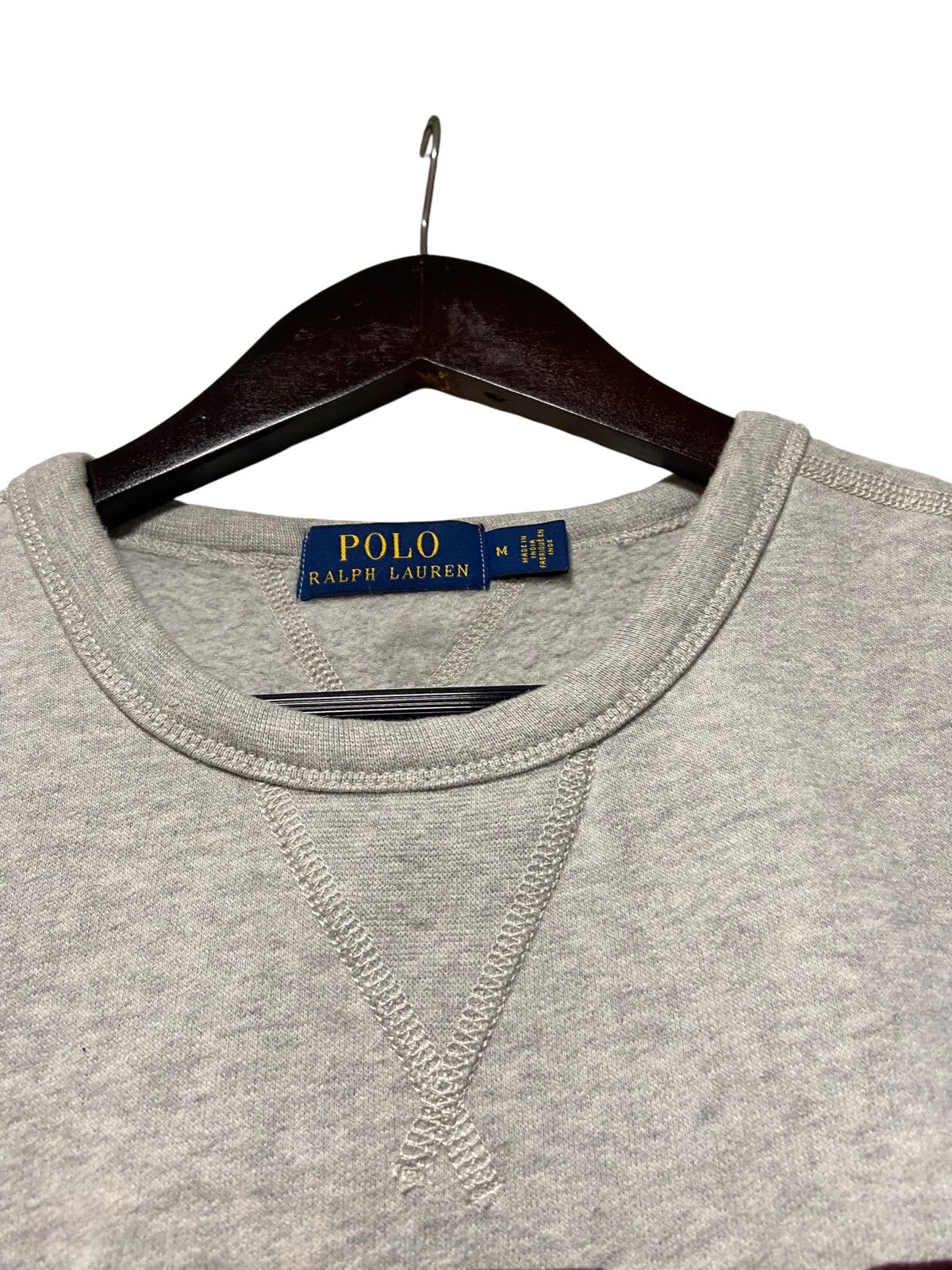Polo Ralph Lauren × Vintage Polo Ralph Lauren Atlethic Dept Sweatshirt RL Spellout Sz M Size US M / EU 48-50 / 2 - 3 Thumbnail
