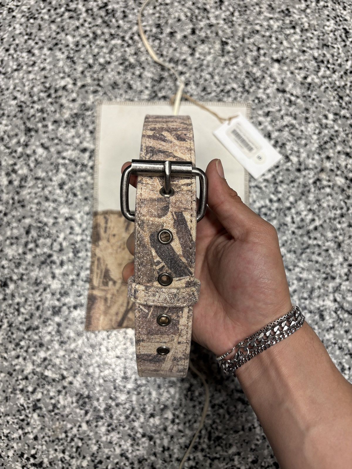Billy Hill 2023 Billy Hill Collection #16 OSB Wood Camo Belt Size 1 Size 32 - 3 Thumbnail