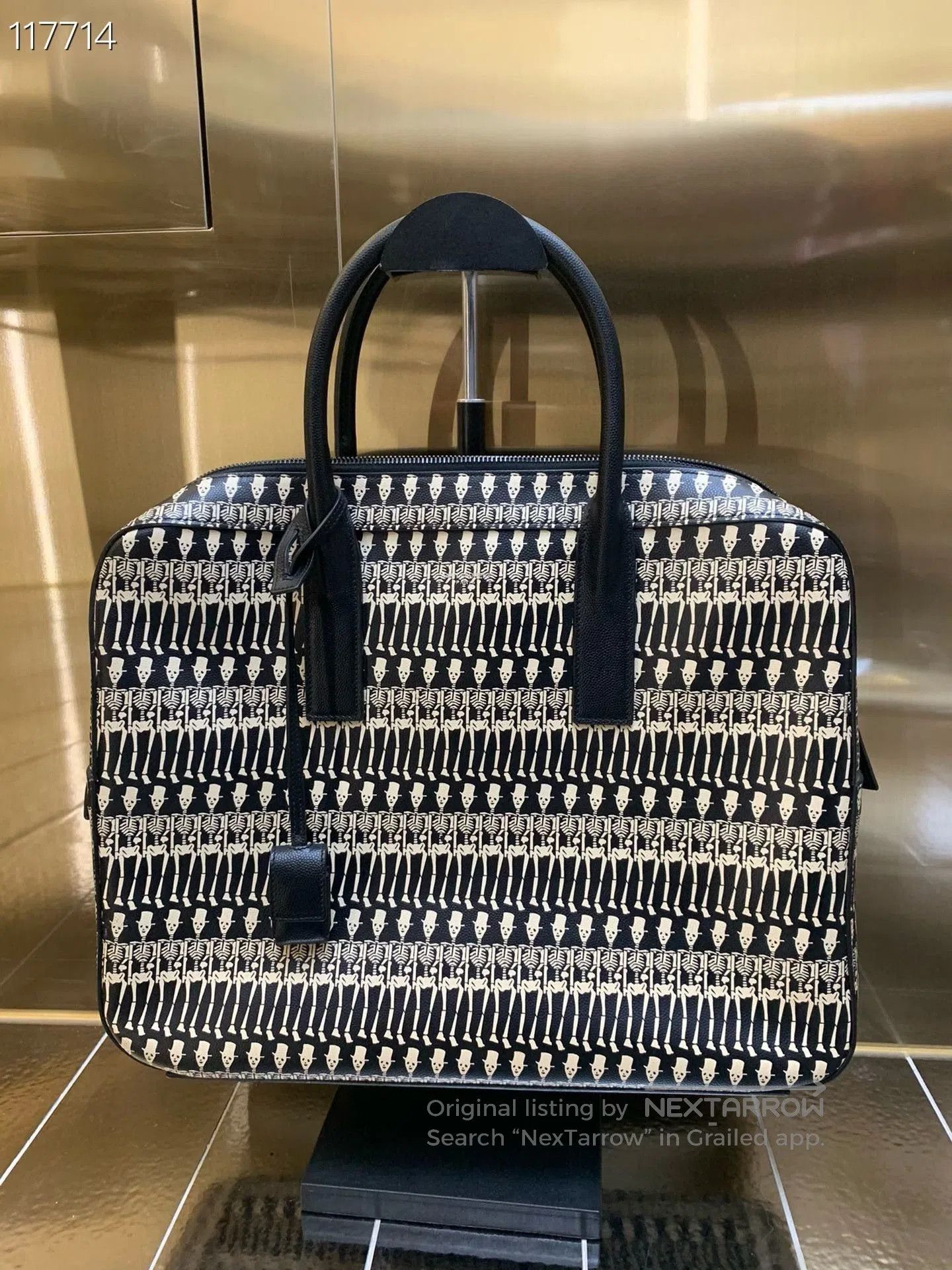 Yves Saint Laurent YSL 077694 v601 Runway Briefcase. Size ONE SIZE - 1 Thumbnail