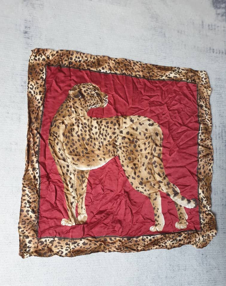 Krizia Uomo Leopard krizia red colour scarves Size ONE SIZE - 2 Thumbnail