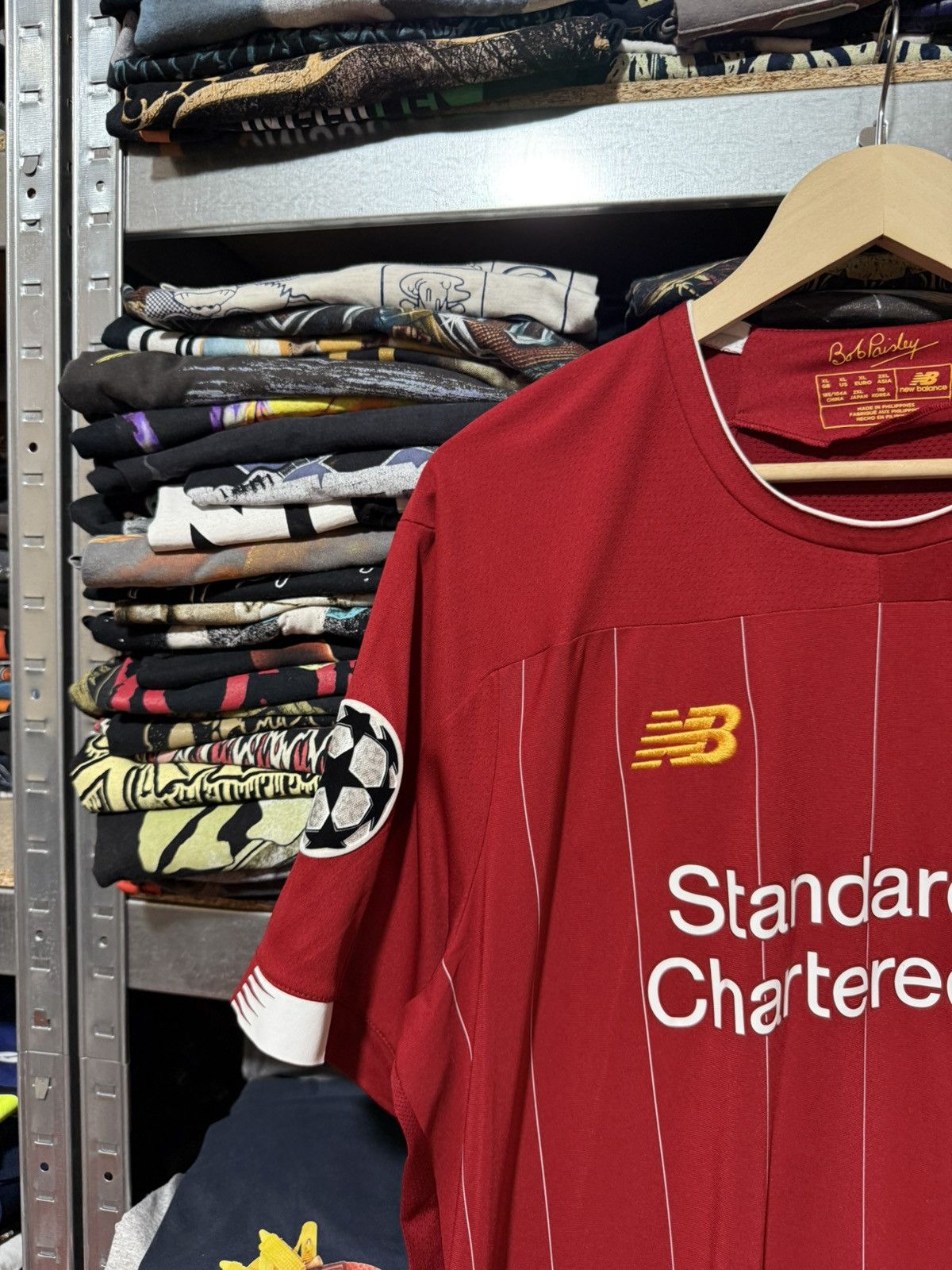 New Balance Rare New Balance FC Liverpool VIRGIL Champions League Jersey Size US XL / EU 56 / 4 - 3 Thumbnail
