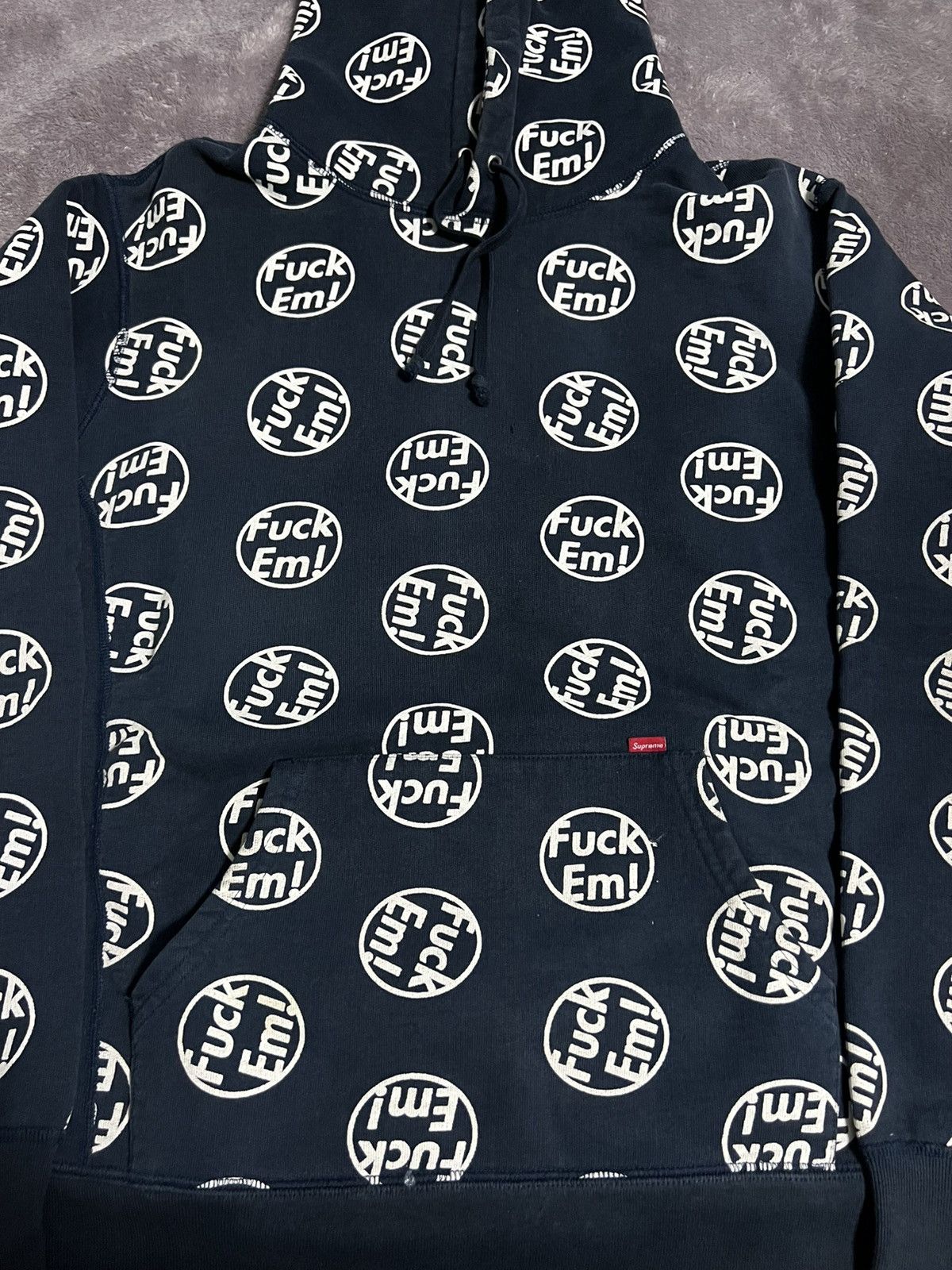 Supreme Supreme Fxck Em! Hoodie Fw14 Size US M / EU 48-50 / 2 - 3 Thumbnail