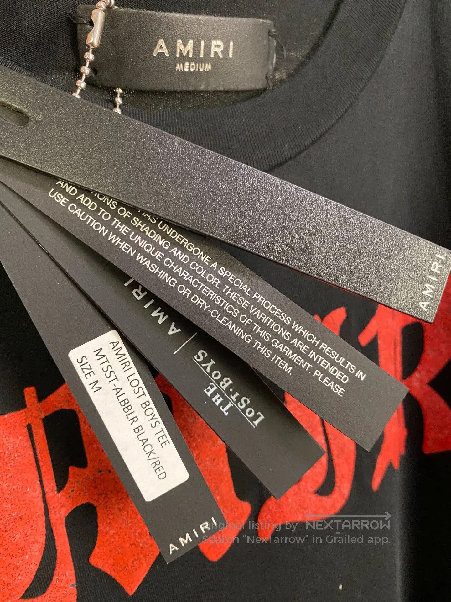 Amiri Amiri The Lost Boys Oversized T. Size US M / EU 48-50 / 2 - 3 Thumbnail