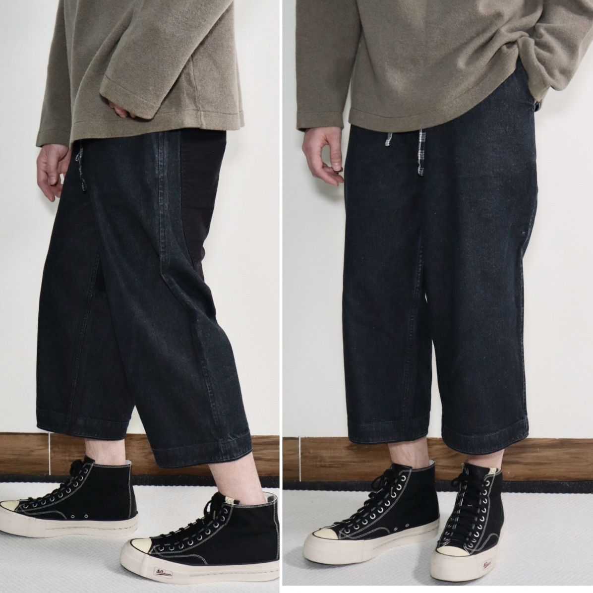 Porter Classic Porter Classic Kendo Denim Wide Pants Size US 32 / EU 48 - 2 Thumbnail