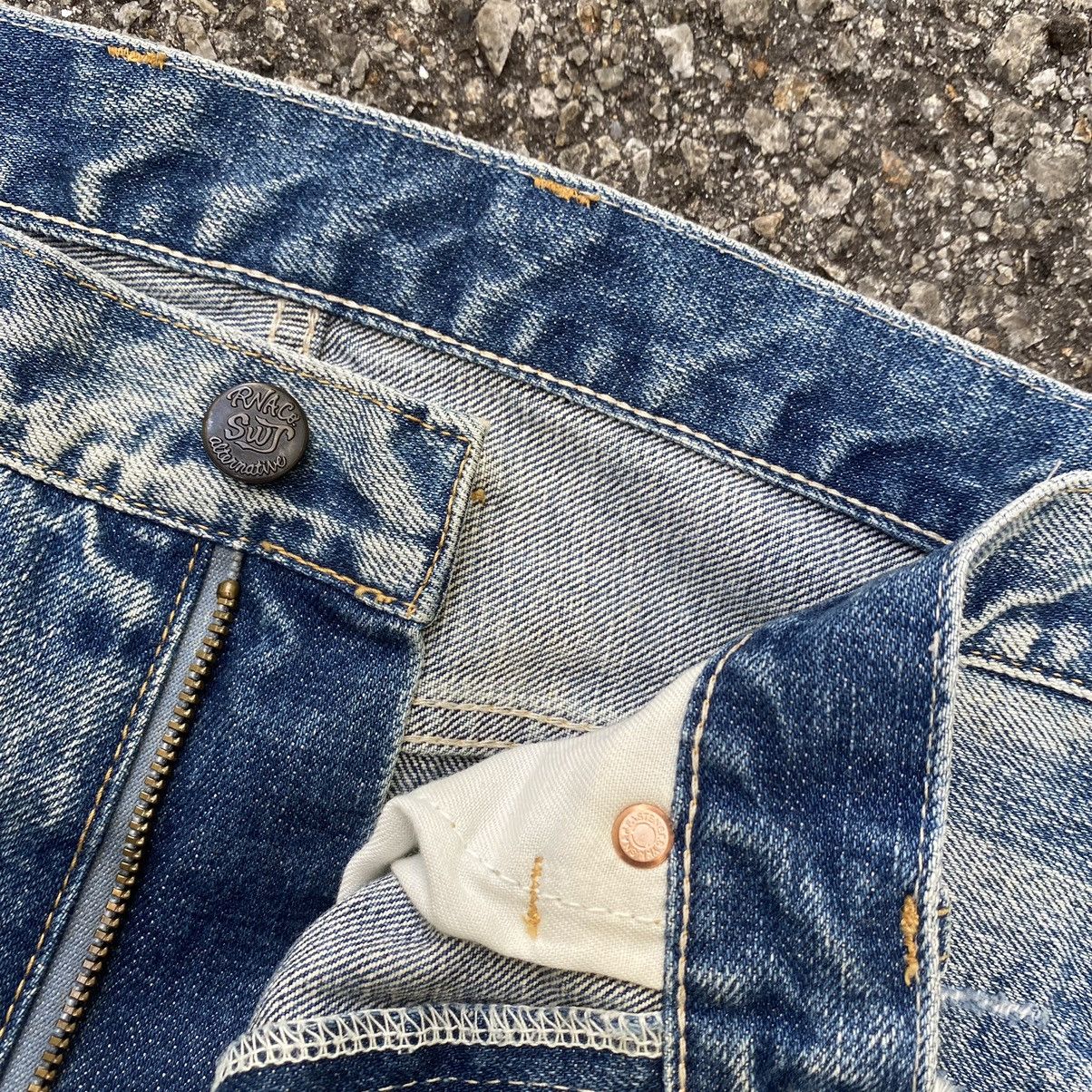 Hysteric Glamour Distressed Denim Thrashed Punk RNA Sweats & Bloods Jeans Size US 30 / EU 46 - 8 Thumbnail