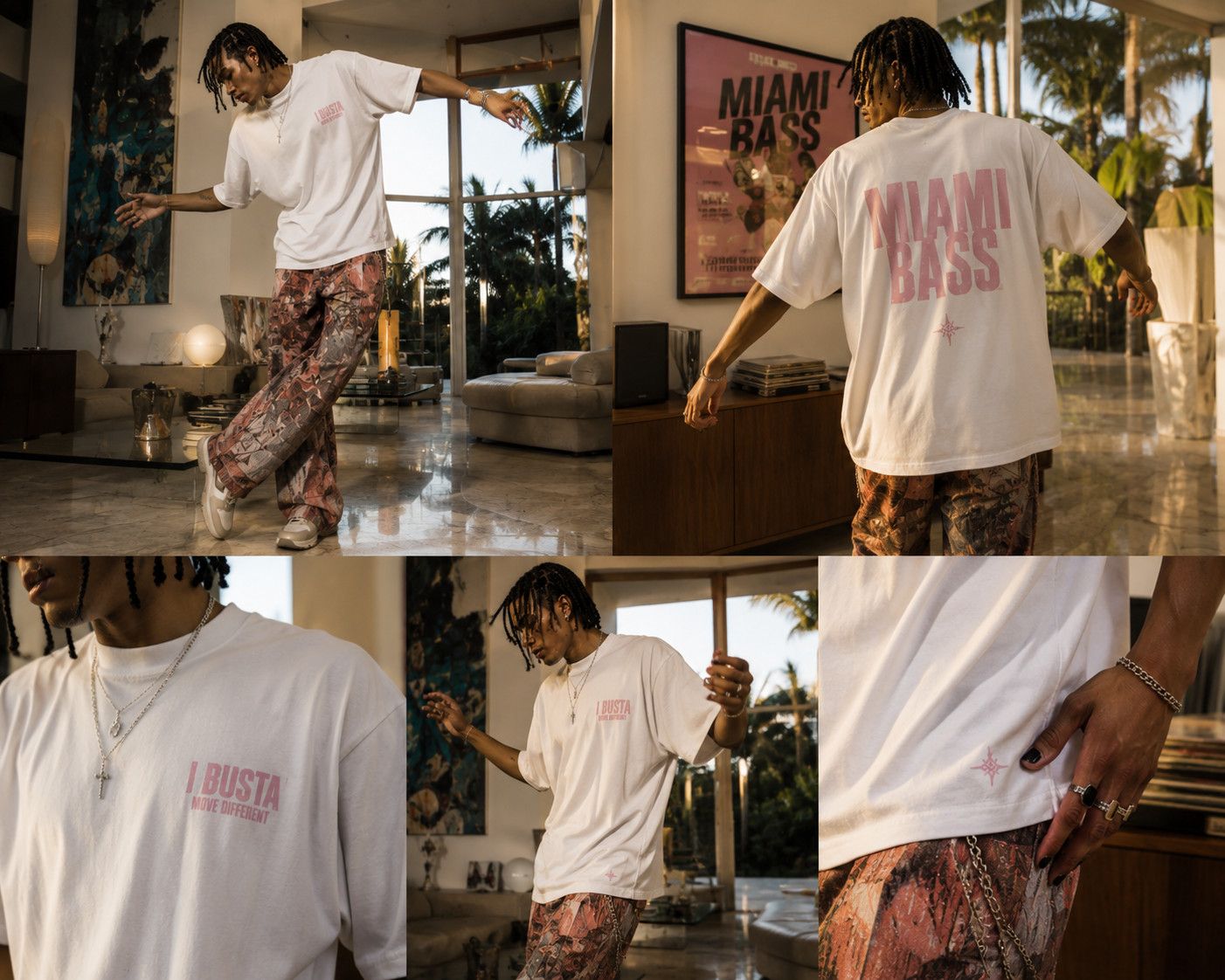 Other I BUSTA Miami Bass Tee Size US S / EU 44-46 / 1 - 1 Preview