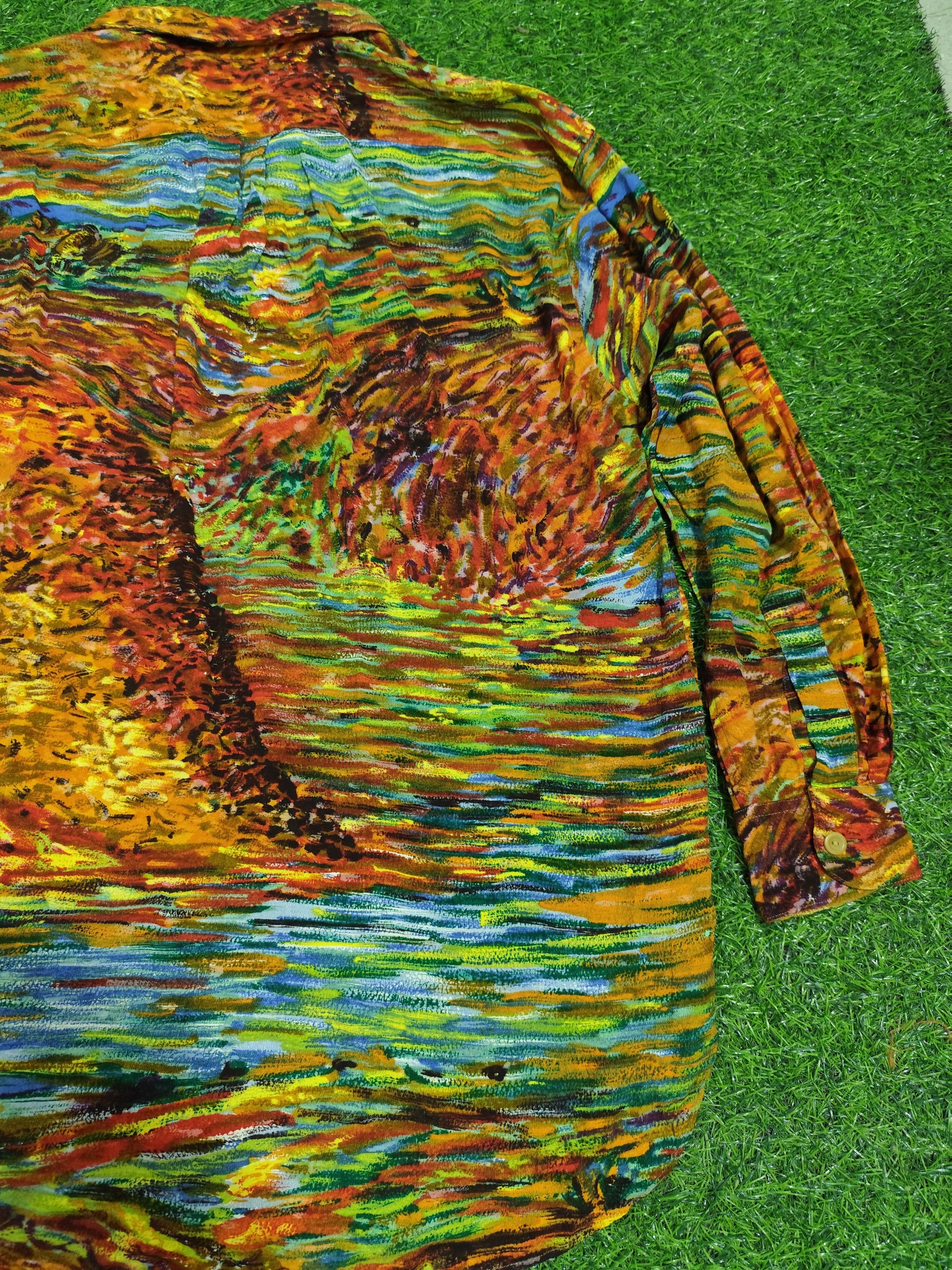 Kenzo 🔥RARE VINTAGE 80S KENZO ABSTRACT RUNWAY Size US L / EU 52-54 / 3 - 3 Thumbnail