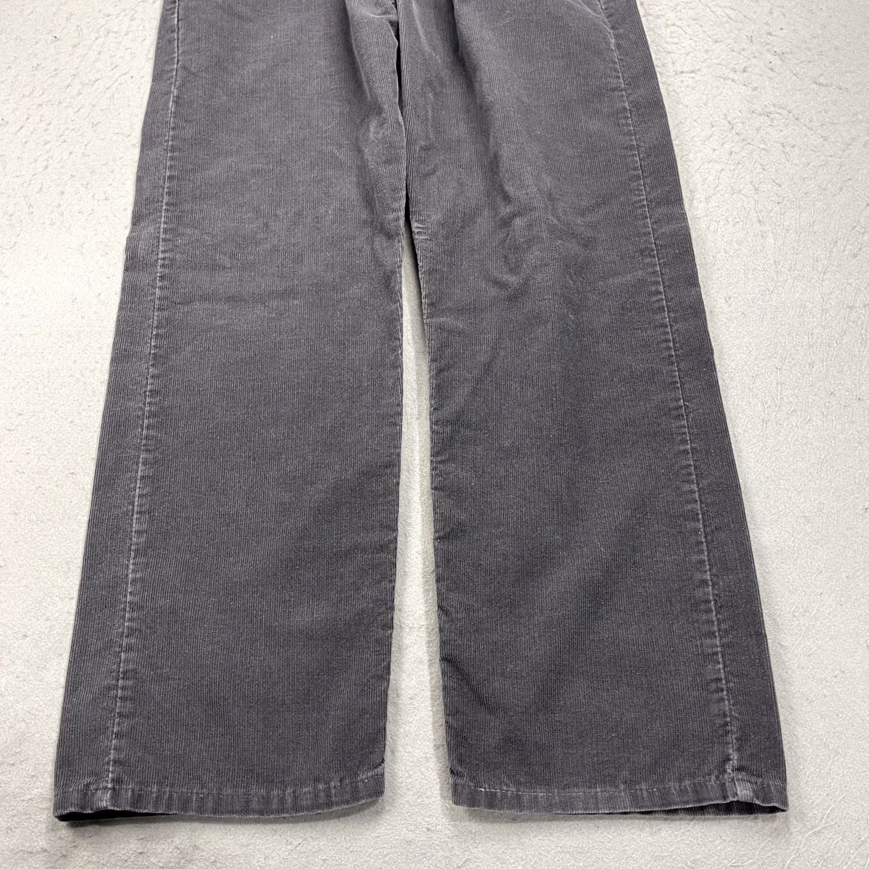 Levi's VINTAGE Levi's 569 Jeans Mens 34x30 Gray Corduroy Straight 5-Pocket Design Levi's 500 Series 90s Grunge Retro Mens Size US 34 / EU 50 - 3 Thumbnail