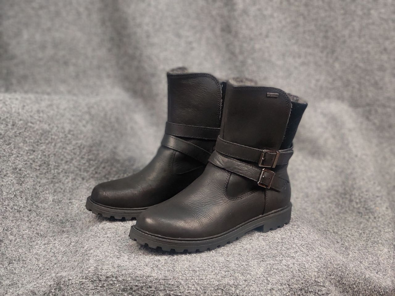 Barbour Barbour Sycamore Leather Waterproof Fur Lined Ankle Boots Size US 7 / IT 37 - 5 Thumbnail