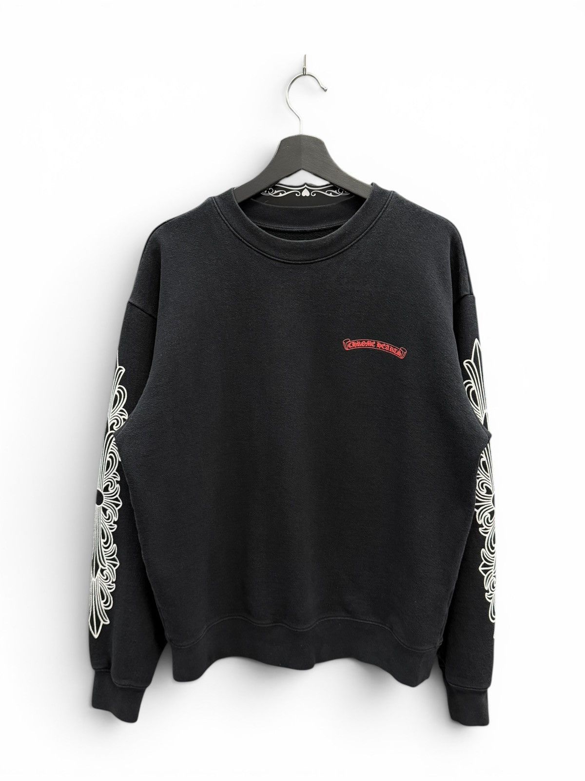 Chrome Hearts Chrome Hearts Matty Boy Chomper Crewneck Size US L / EU 52-54 / 3 - 4 Thumbnail