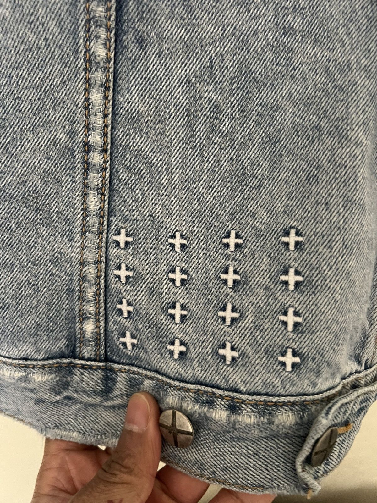 Ksubi Ksubi Denim Jacket Light Blue Sz. M Size US M / EU 48-50 / 2 - 8 Thumbnail