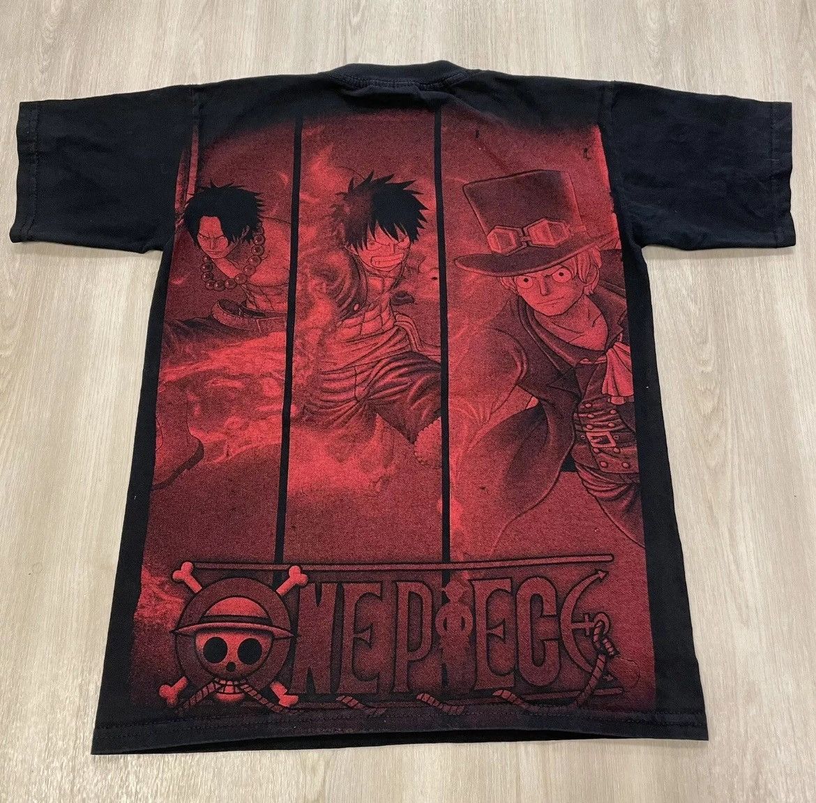 Hypebeast × Vintage Vtg One Piece Anime Mexican BootDouble Sided AOP Youth XL Size US XS / EU 42 / 0 - 4 Thumbnail
