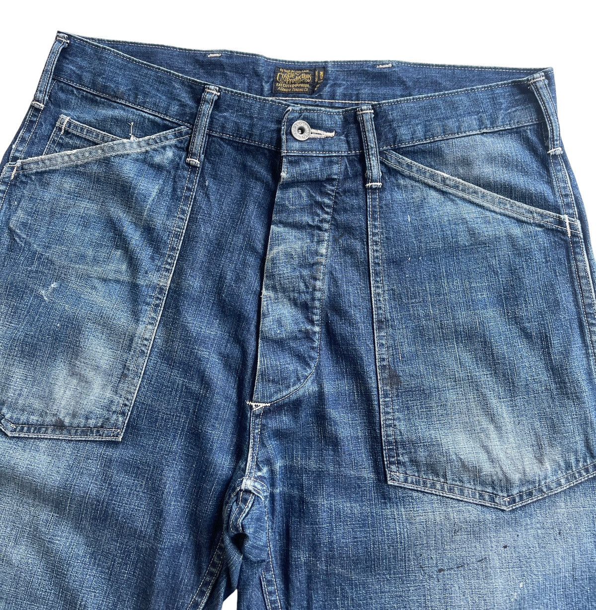 Japanese Brand Cootie Productions Baker Denim Size US 33 - 6 Thumbnail