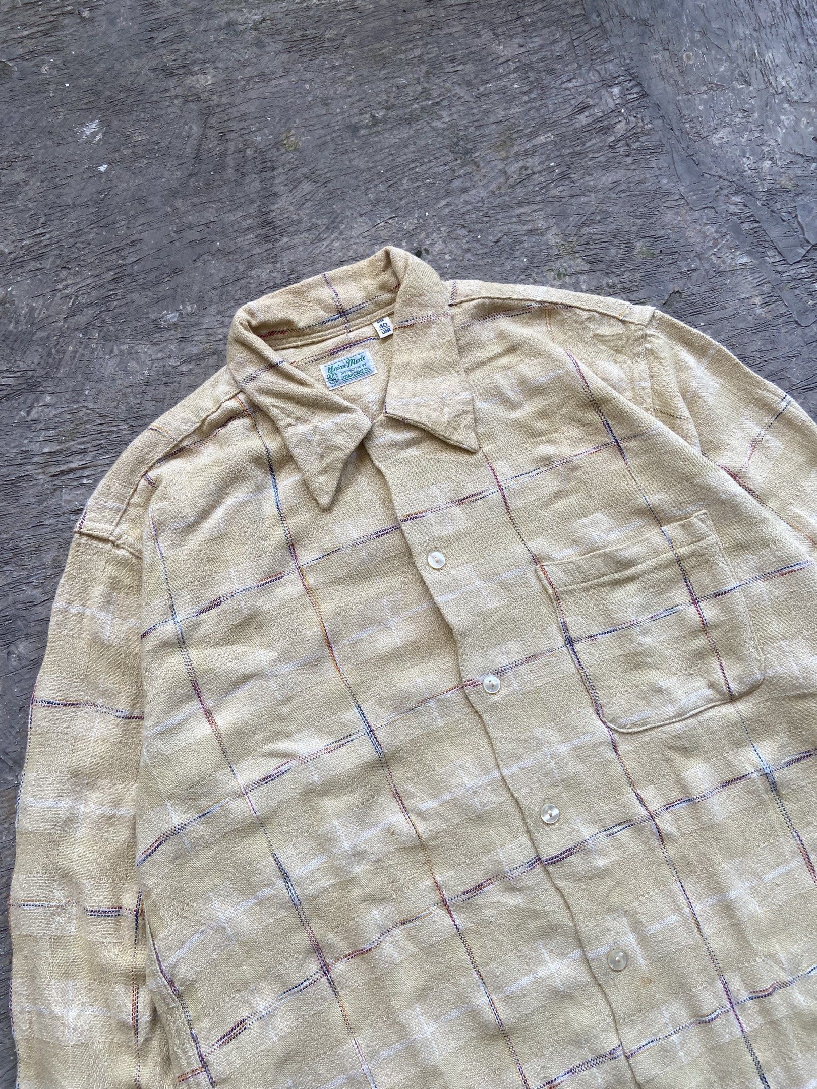 Sugar Cane Union Made Sugarcane Japan Shirt Size US L / EU 52-54 / 3 - 6 Thumbnail