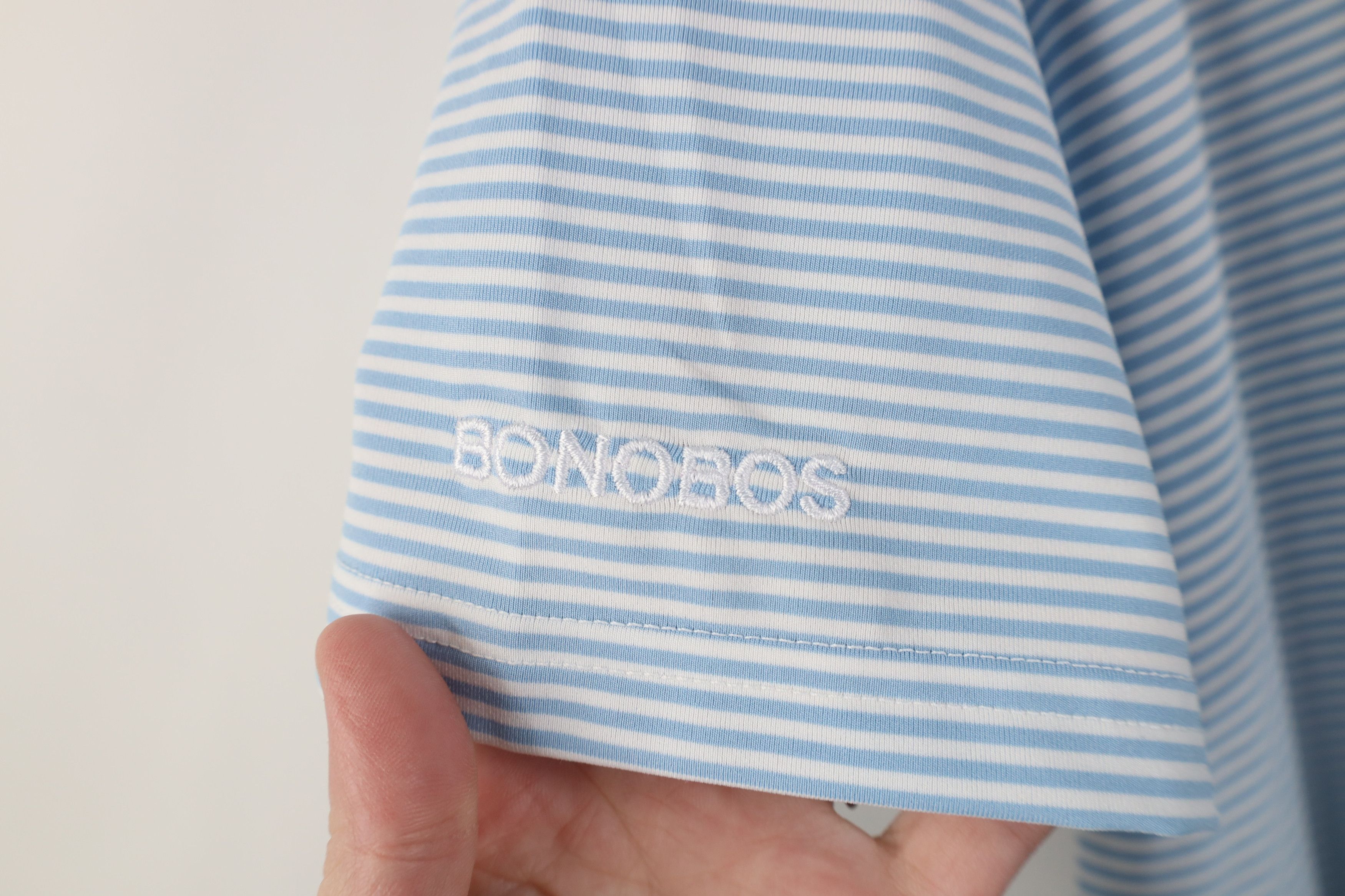 Bonobos Bonobos Golf Fit Stretch Striped Collared Polo Shirt Blue Size US XXL / EU 58 / 5 - 4 Thumbnail