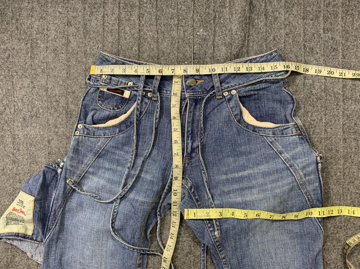 Japanese Brand Heartjean Japan Smock Uniform Indigo Straight Cut Zipper Size 32" / US 10 / IT 46 - 13 Thumbnail