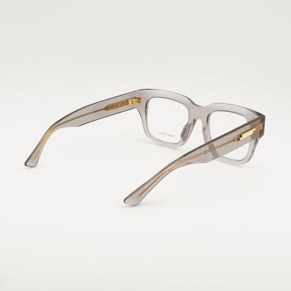 Bottega Veneta Bottega Veneta BV1361O 010 Eyeglasses Transparent Grey 50mm Size ONE SIZE - 5 Thumbnail