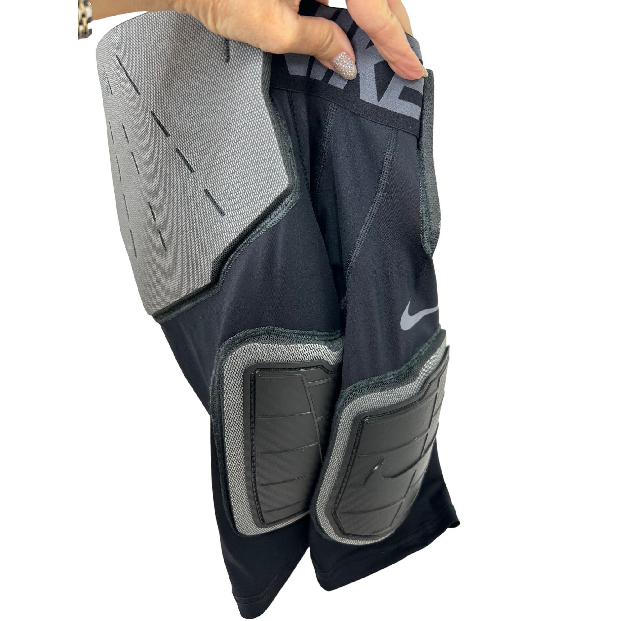 Nike Nike Pro Hyperstrong Men’s Compression Shorts S Black Grey L Size US 26 / EU 42 - 14 Thumbnail