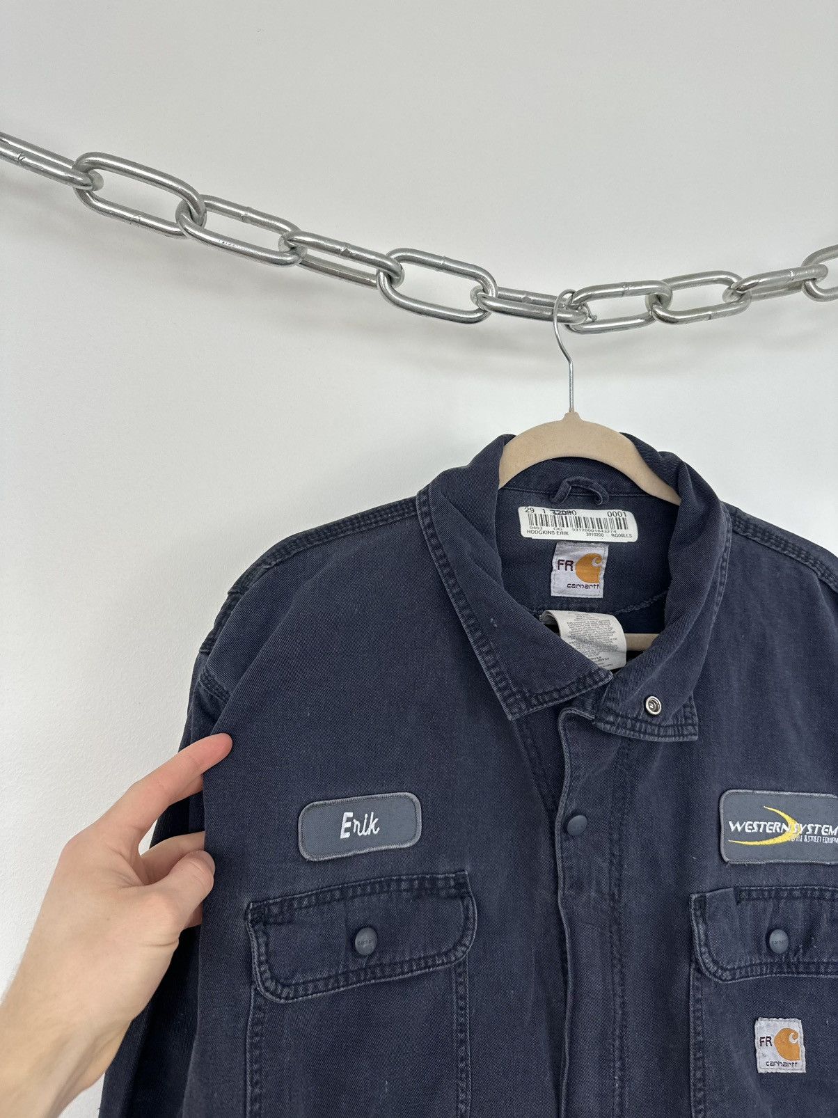Carhartt Vintage Carhartt Flame Resistant USA Patches Cropped Jacket Size US M / EU 48-50 / 2 - 6 Thumbnail