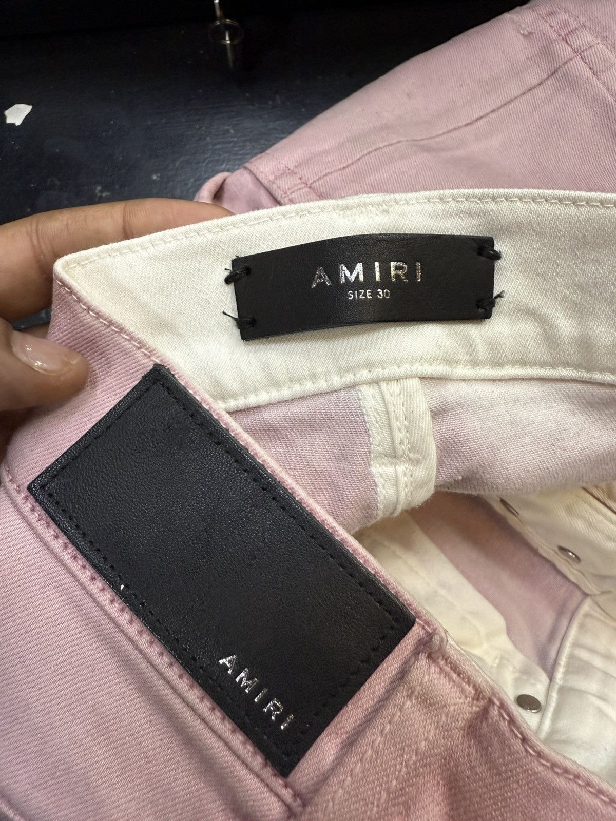 Amiri Amiri Pink Jeans Mx1 Size US 30 / EU 46 - 4 Thumbnail