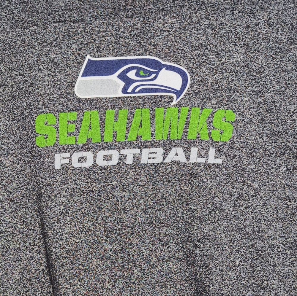 NFL NFL Seattle Seahawks Football sz XL Heather Gray T-shirt Size US XL / EU 56 / 4 - 2 Thumbnail