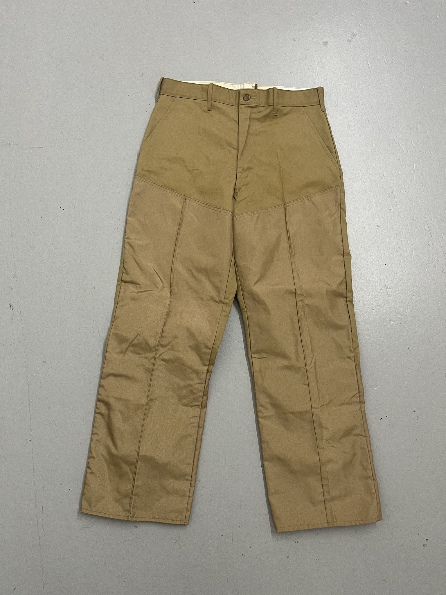 Vintage Vintage 1970s Bob Allen Double Front Hunting Pants Size 36x32 Size US 36 / EU 52 - 1 Thumbnail