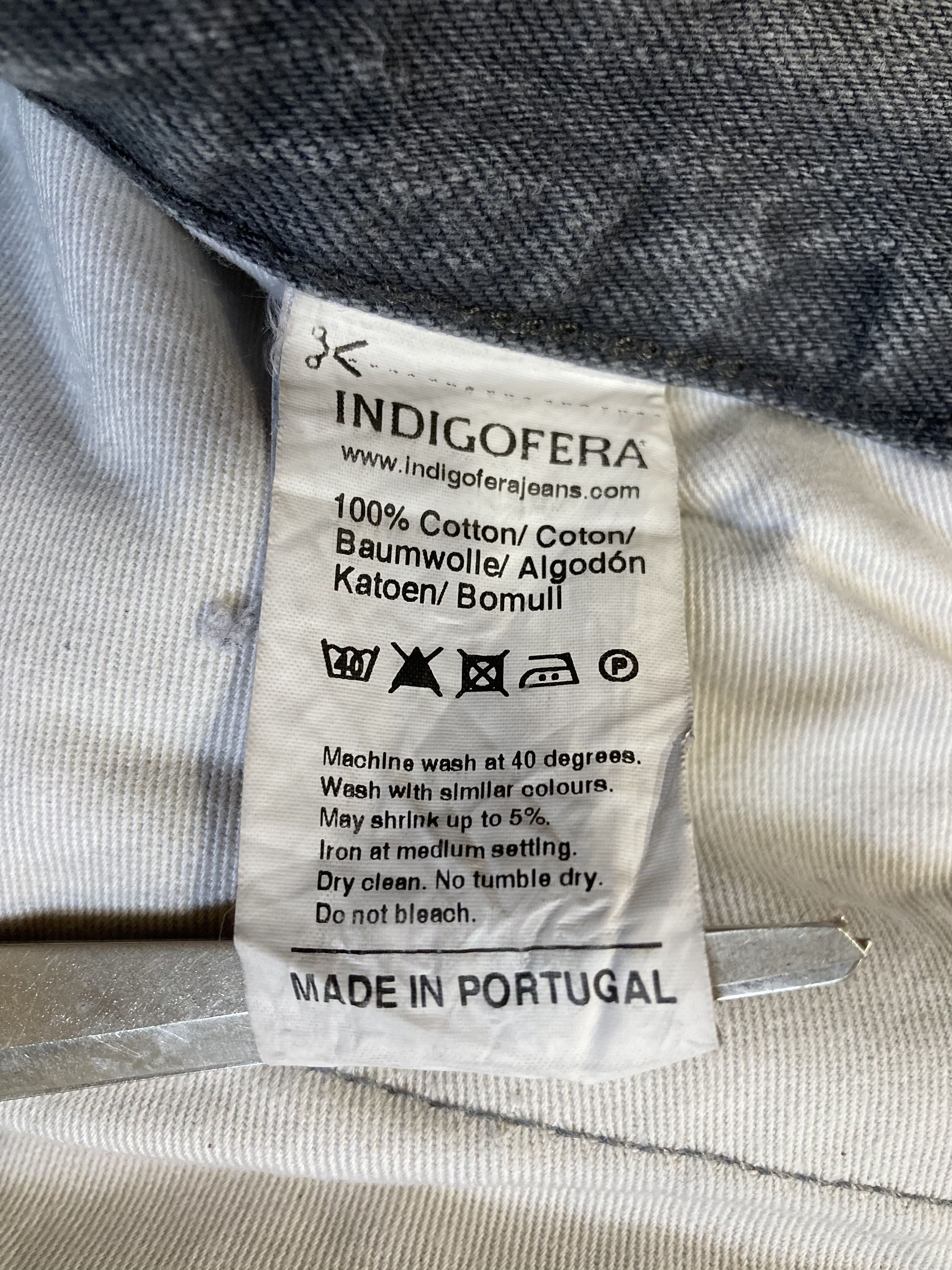 Indigofera Indigofera Ray Jeans Gray Selvedge Denim Size US 34 / EU 50 - 6 Thumbnail