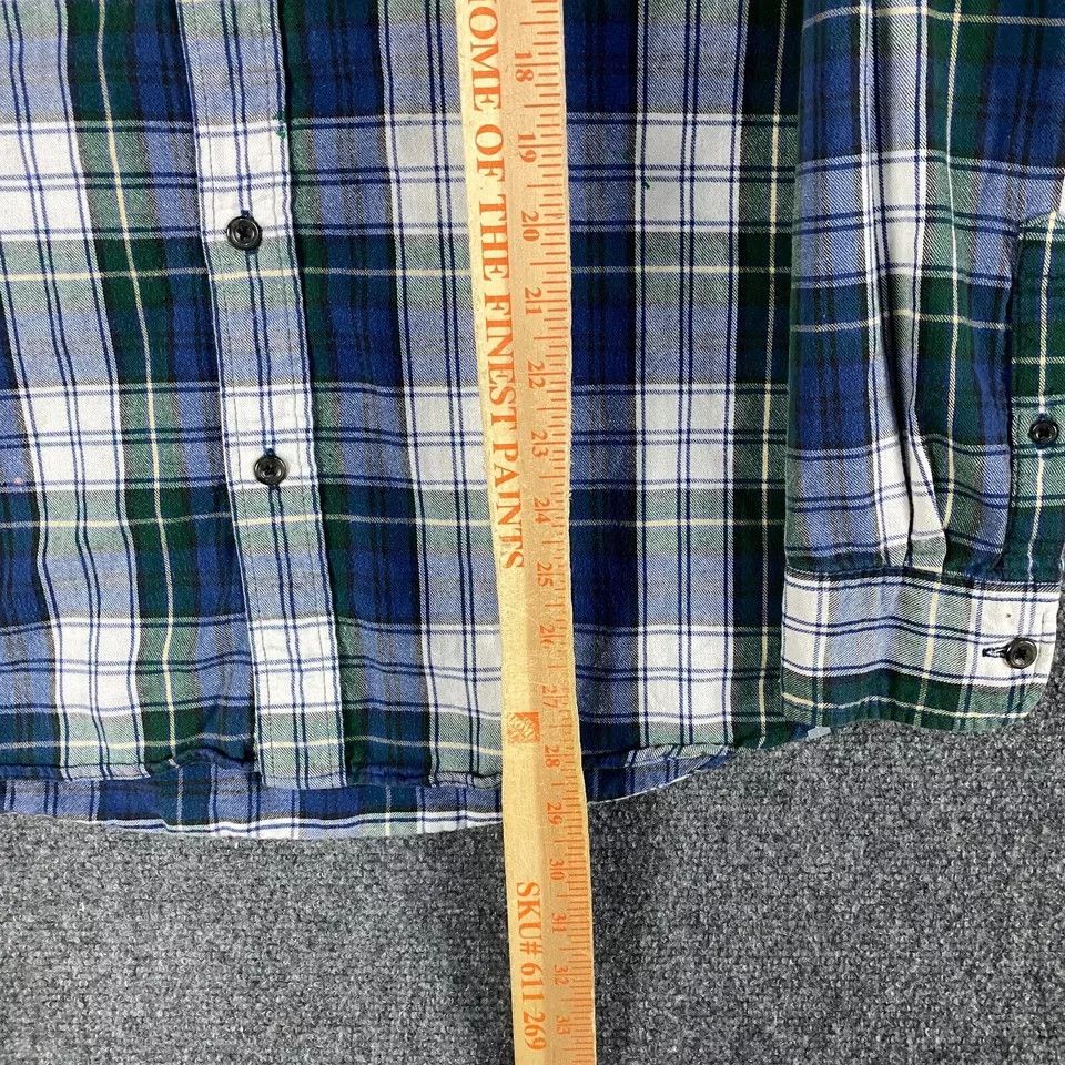 Cabelas Cabela's Flannel Shirt Men's Large Button Down Plaid Size US L / EU 52-54 / 3 - 6 Thumbnail
