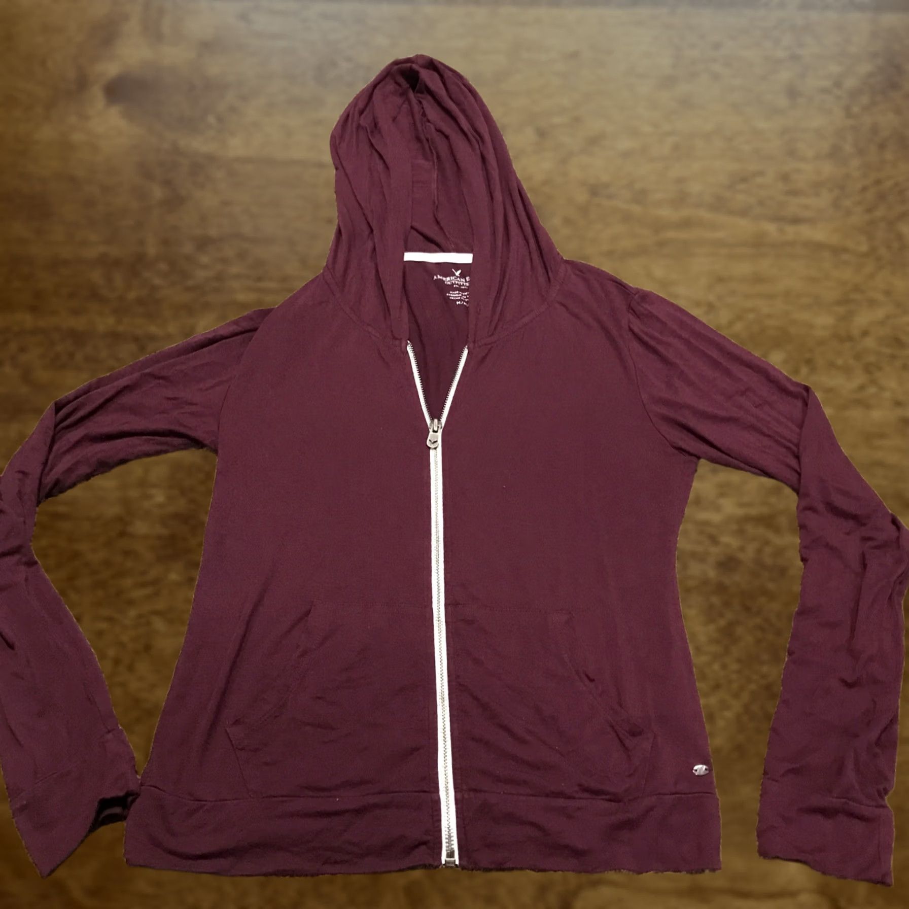 American Eagle Outfitters american eagle outfitters Womens M purple life h tweight stretch jacket Short Zip Casual, Logo - A30 Size M / US 6-8 / IT 42-44 - 1 Thumbnail